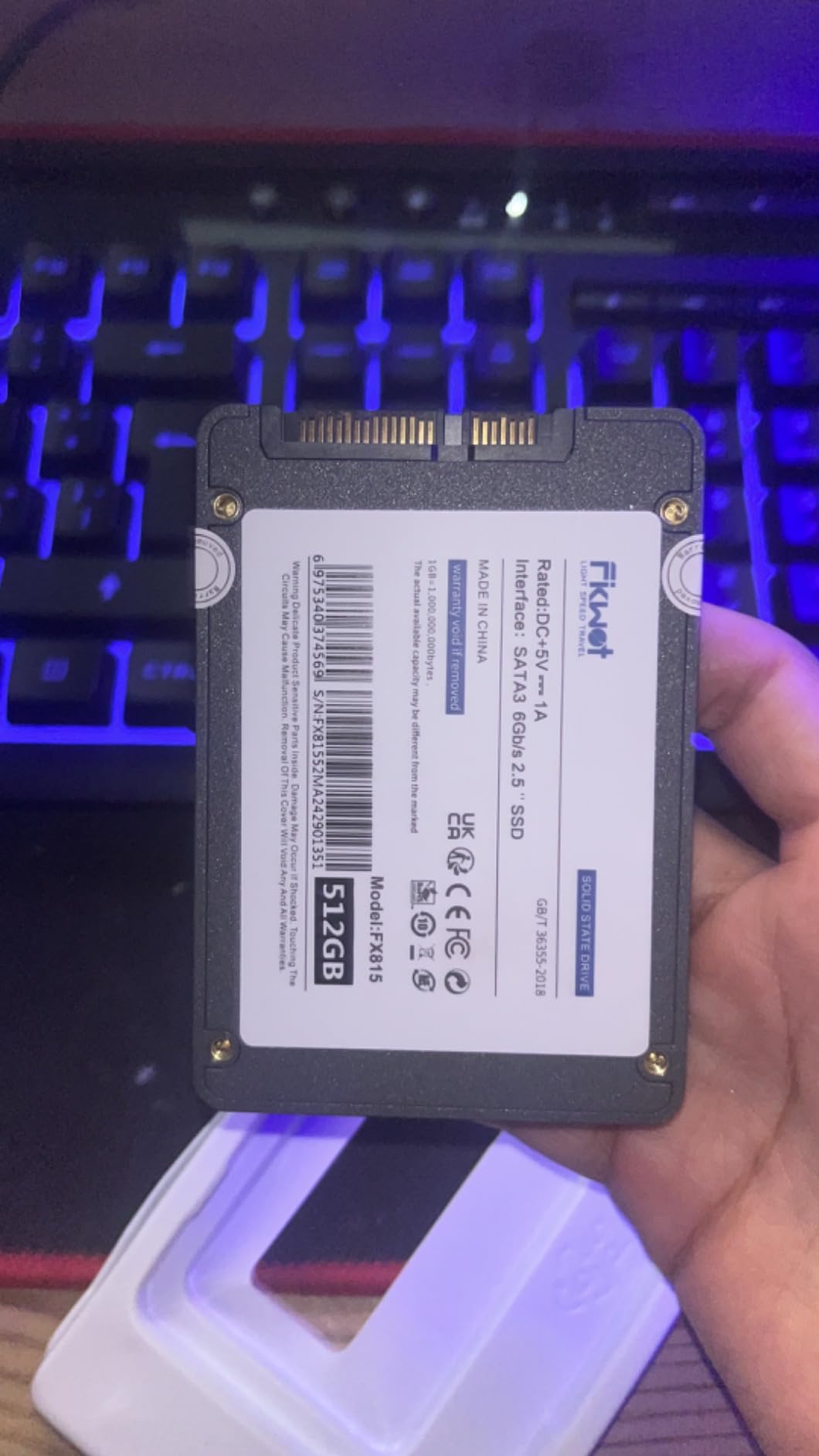 Fikwot FX815 1TB SSD, 2.5