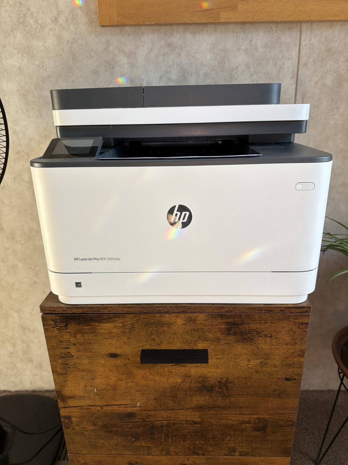 HP LaserJet Pro MFP 3101sdw Wireless Black and White All-in-One Laser Printer, Office Printer, Duplex, Best-for-Small Teams customer photo 2