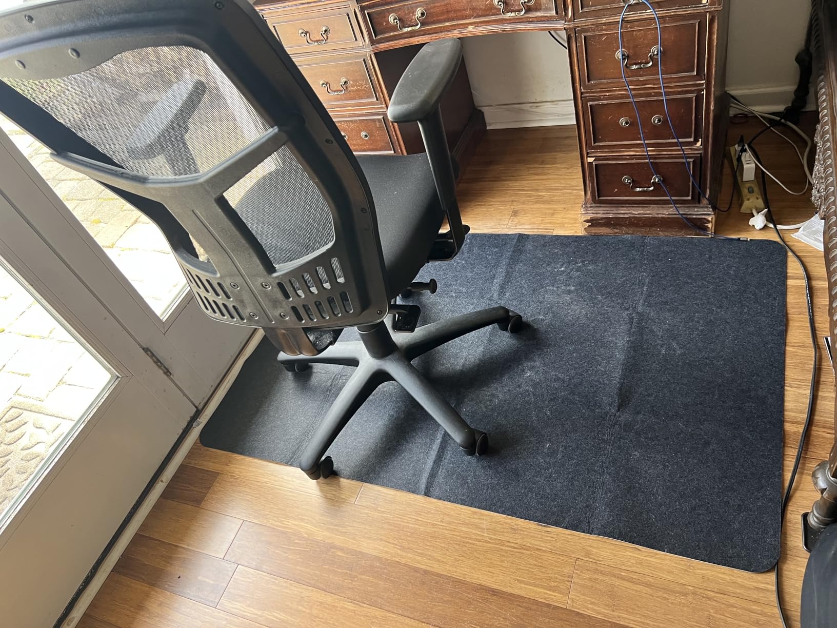Placoot Office Chair Mat for Hardwood Floor, 55