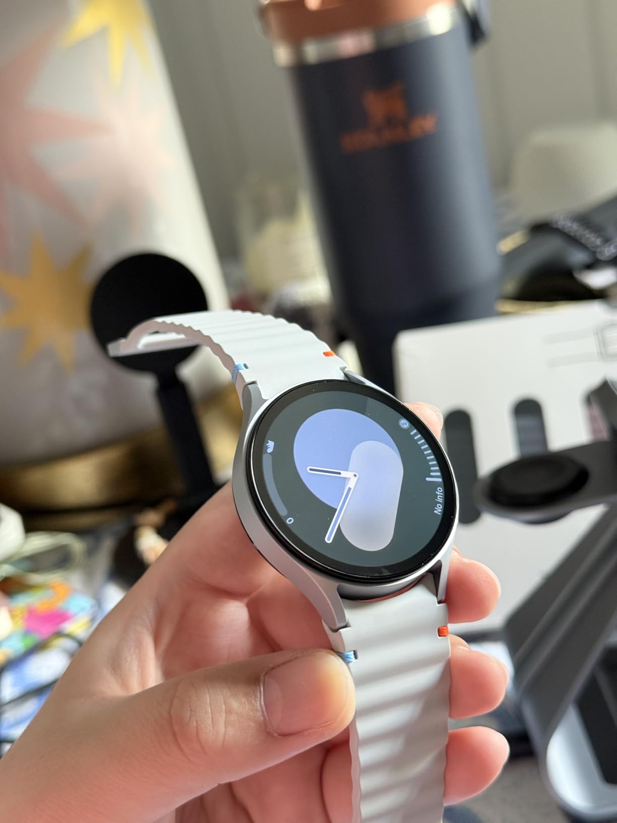 Samsung Galaxy Watch 7 44mm LTE AI Smartwatch w/Energy Score, Wellness Tips, Heart Rate Tracking, Sleep Monitor, Fitness Tracker, 2024, Green [US Version, 1Yr Manufacturer Warranty] customer photo 1