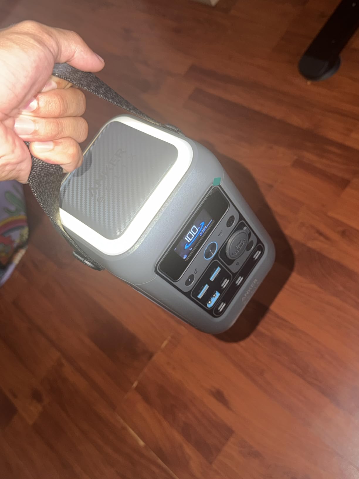 Anker SOLIX C300 DC Power Bank Station, Outdoor 288Wh Portable Power Station, LiFePO4 Battery, 300W Solar Generator, for Camping, Traveling, and Emergencies (No Wall Charger Included) customer photo 2