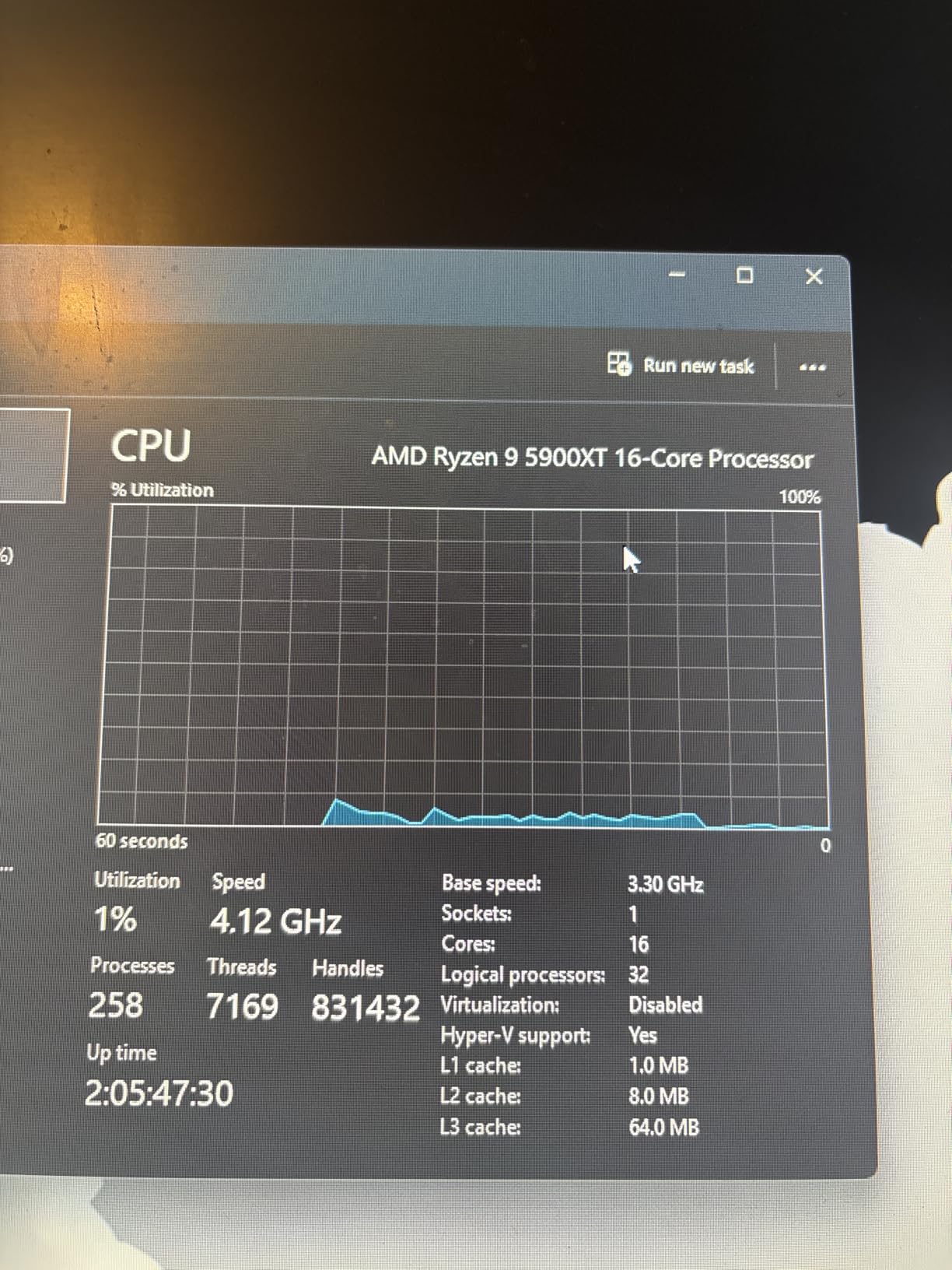 AMD Ryzen 9 5900XT 16-Core, 32-Thread Unlocked Desktop Processor customer photo 1