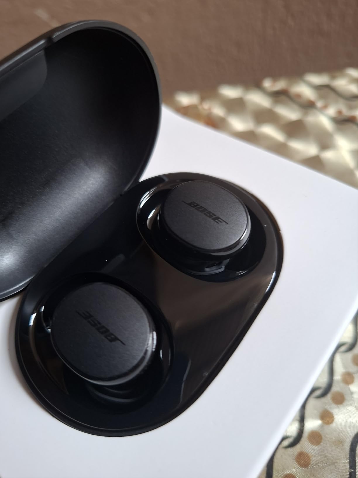 Bose QuietComfort Bluetooth Earbuds, True Wireless Earbuds with Active Noise Cancellation and Mic, Deep Bass, IPX4 Rating, Up to 8.5 Hours of Playtime, Chilled Lilac customer photo 1