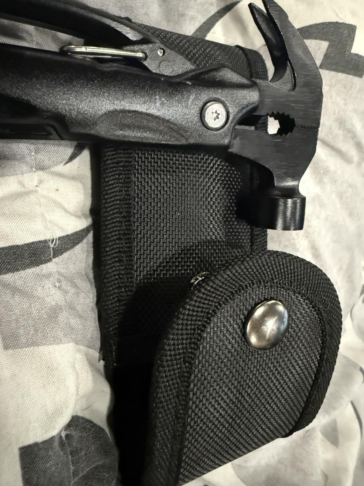 BIIB Fathers Day Dad Gifts from Daughter Son Wife, 13 in 1 Hammer Multitool Camping Accessories, Gifts for Men, Fathers Day Gift for Husband Dad Grandpa, Birthday Gifts for Men, Camping Survival Gear customer photo 1