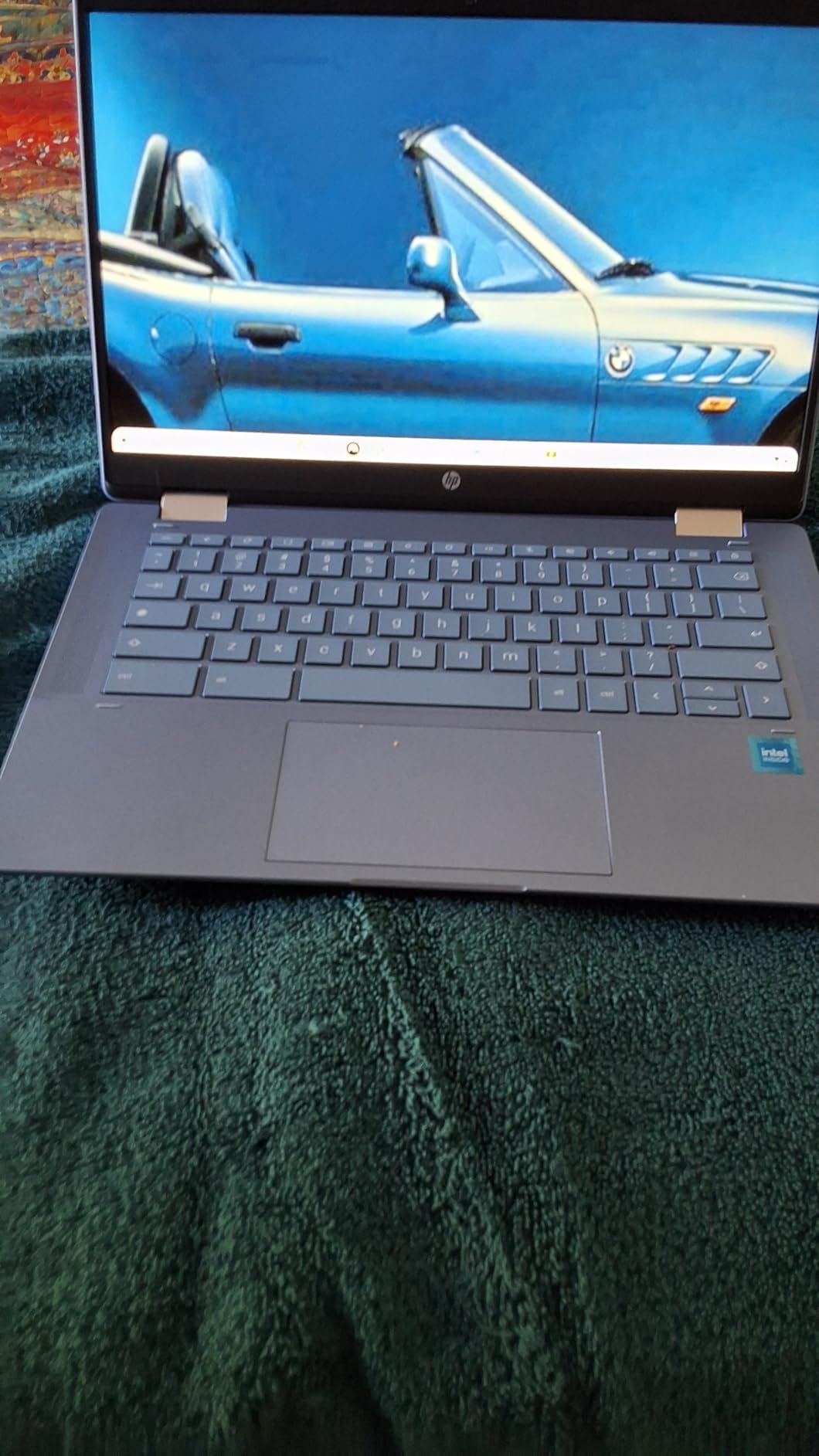 HP 14 2-in-1 Chromebook 14in FHD Intel CPU 4GB 64GB Storage (14b-Renewed) customer photo 2
