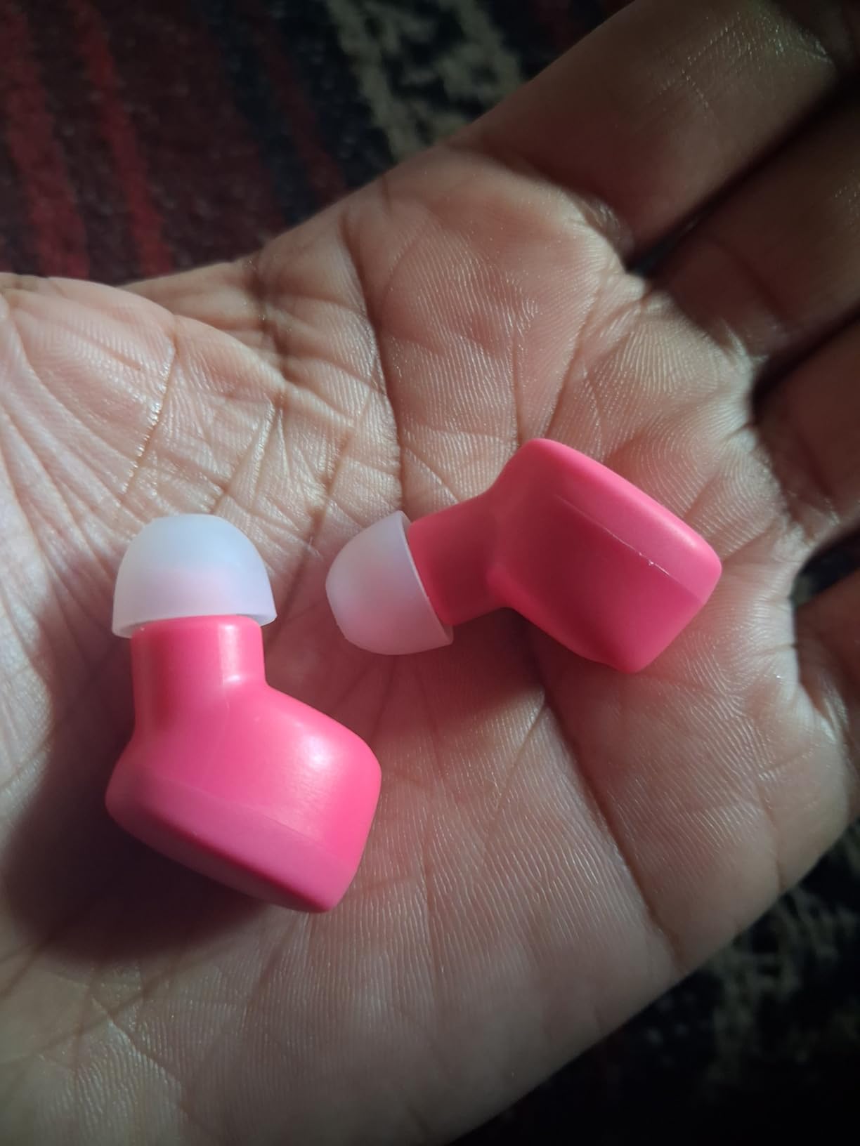 MOZOTER S8 Mini Wireless Earbuds Bluetooth 5.3 in Ear Light-Weight Headphones, 60Hrs Playtime Ear Buds with Charging Case, Bluetooth Headsets, Premium Sound with Deep Bass for Sport-Pink customer photo 1