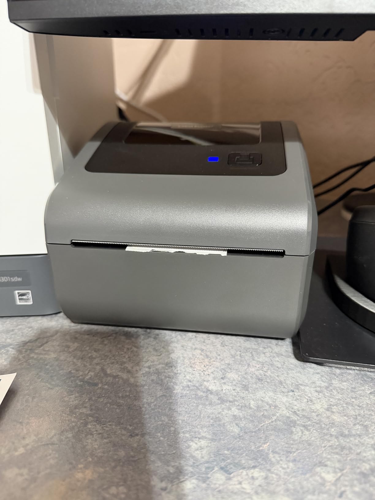 Bluetooth Shipping Label Printer 4x6, D450BT Thermal Label Printer for Shipping Packages, Thermal Printers for Small Business, Compatible with Android, iPhone, Windows, macOS, Tiktok, UPS customer photo 1