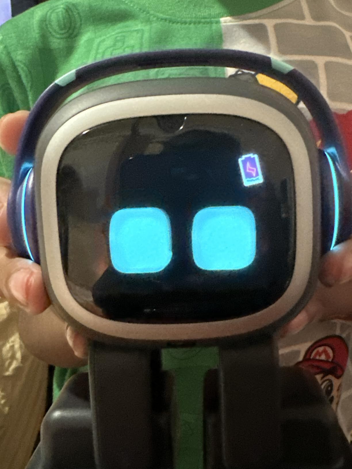 EMOPET AI Desk Robot Companion - ChatGPT Enabled with Voice Commands & Dancing, Interactive AI Robot Pet with Personality, for Adults and Kids customer photo 1