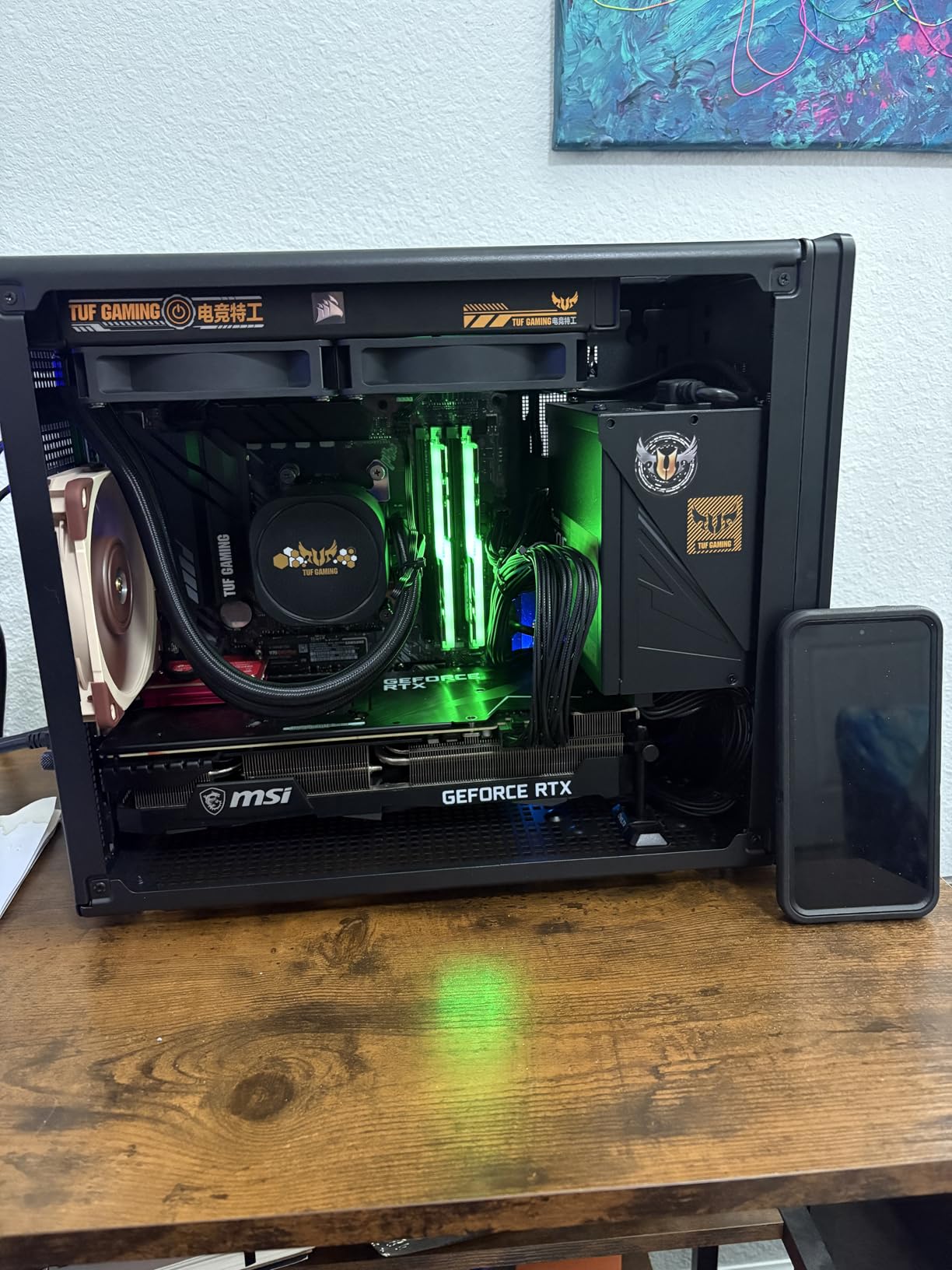 CORSAIR Nautilus 360 RS Liquid CPU Cooler - 360mm AIO - Low-Noise - Direct Motherboard Connection - Daisy-Chain - Intel LGA 1851/1700, AMD AM5/AM4 - 3X RS120 Fans Included - Black customer photo 2