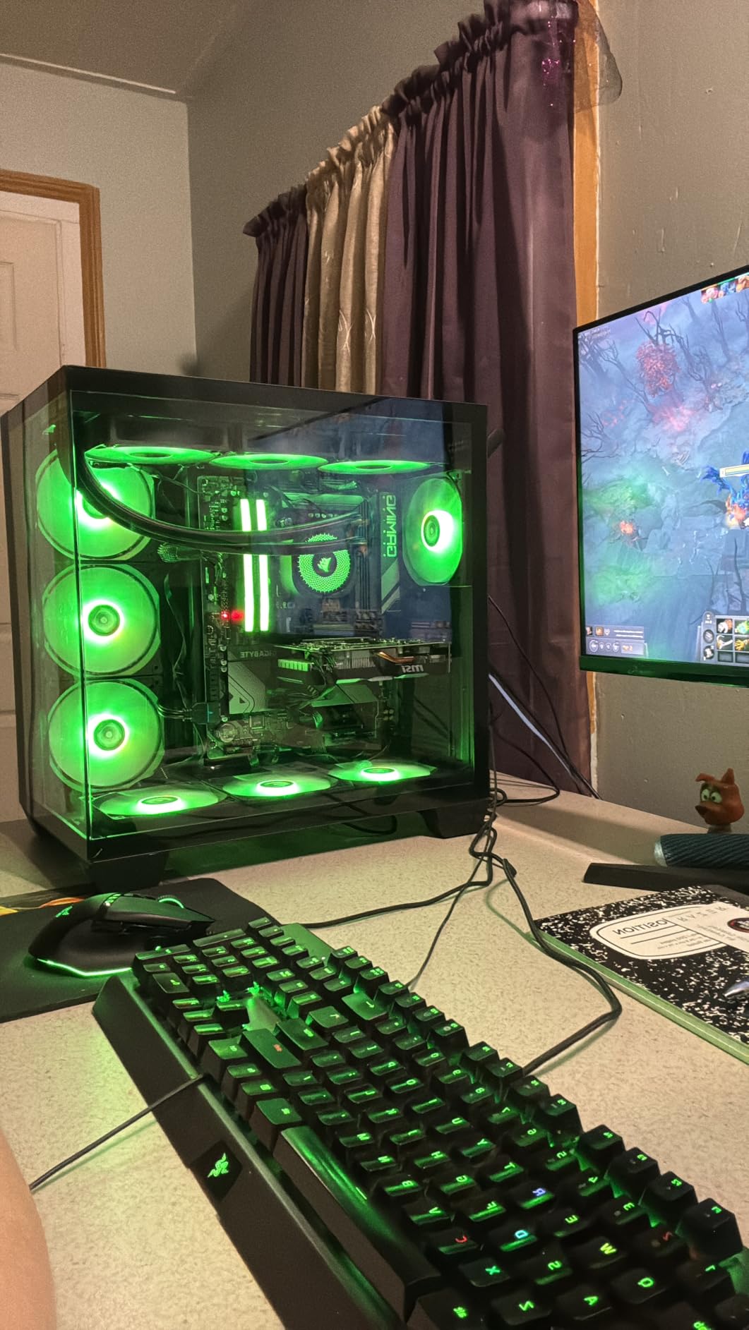 CORSAIR Nautilus 360 RS ARGB Liquid CPU Cooler - 360mm AIO - Low-Noise - Direct Motherboard Connection - Daisy-Chain - Intel LGA 1851/1700, AMD AM5/AM4 - 3X RS120 ARGB Fans Included - Black customer photo 2
