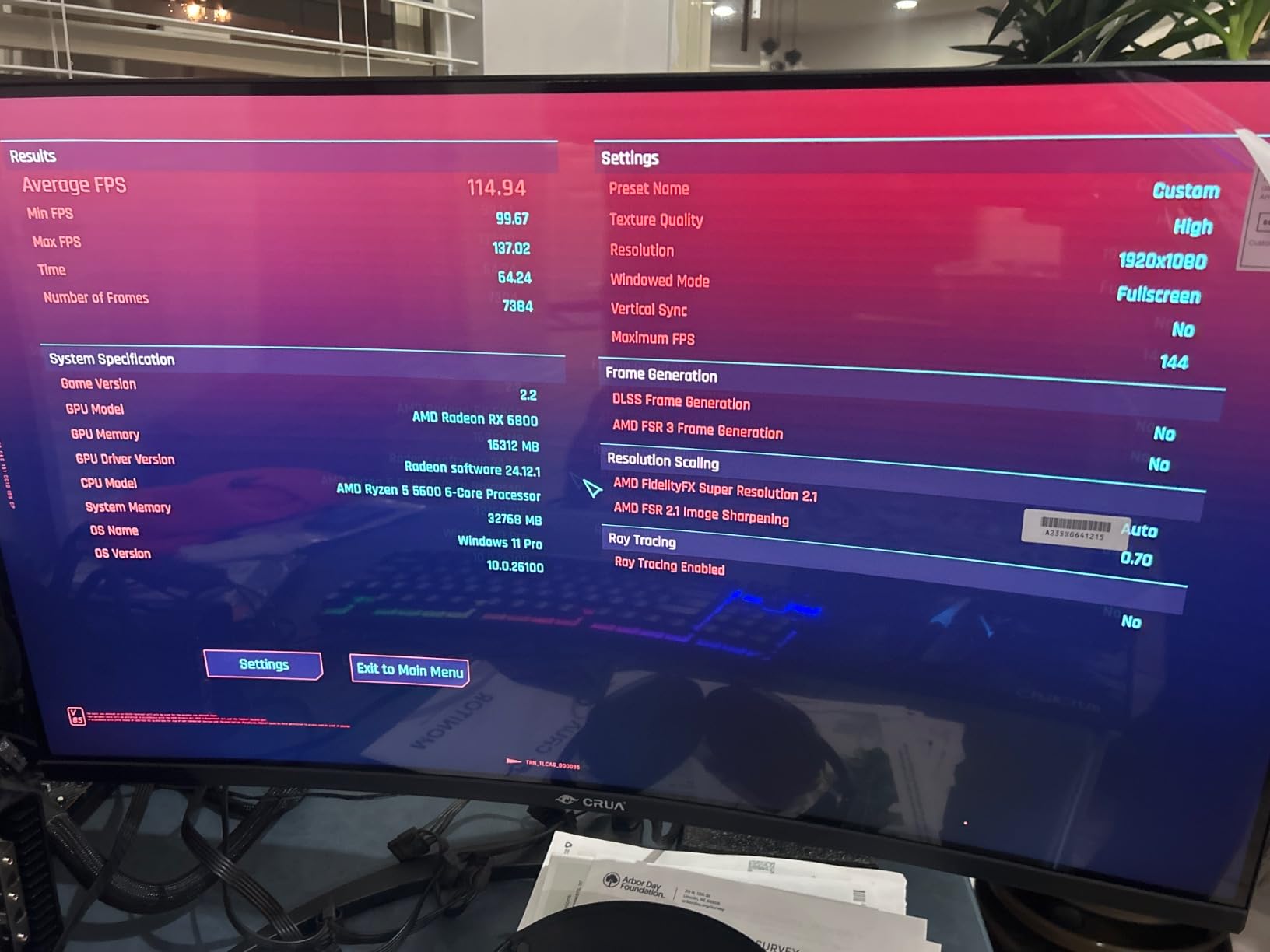XFX Speedster SWFT319 AMD Radeon RX 6800 Gaming Graphics Card with 16GB GDDR6, AMD RDNA 2 RX-68XLAQBD9 customer photo 2