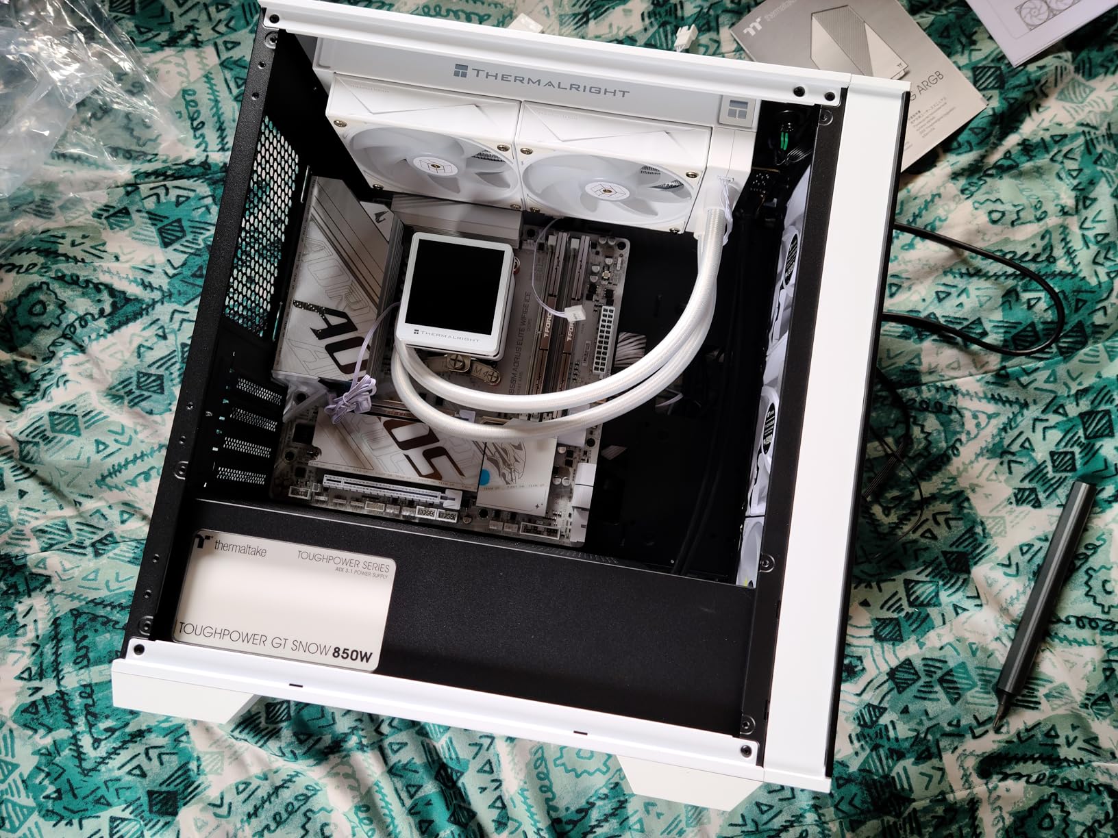 Thermaltake Toughpower GT 850W ATX 3.1 Standard Power Supply; 80 Plus Gold Efficiency; Smart Zero Fan; Native 450W PCIe 5.1 Connector; PS-TPT-0850FNFAGU-3; 5 Year Warranty customer photo 1