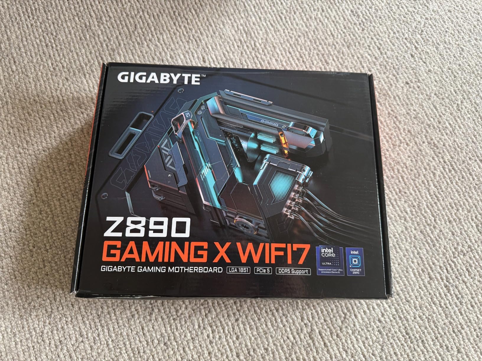 Z890 Gaming X WIFI7 Intel Core Ultra (Series 2) LGA 1851 Motherboard, ATX, DDR5, 4X M.2, PCIe 5.0, USB4, WIFI7, 2.5GbE LAN, EZ-Latch customer photo 2