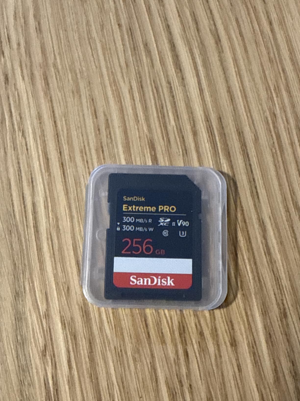 SANDISK 128GB Extreme PRO SDXC UHS-II Memory Card - Up to 300MB/s Read and Write speeds, V90, 8K, 4K UHD, SD Card - SDSDXDM-128G-GN4IN customer photo 2