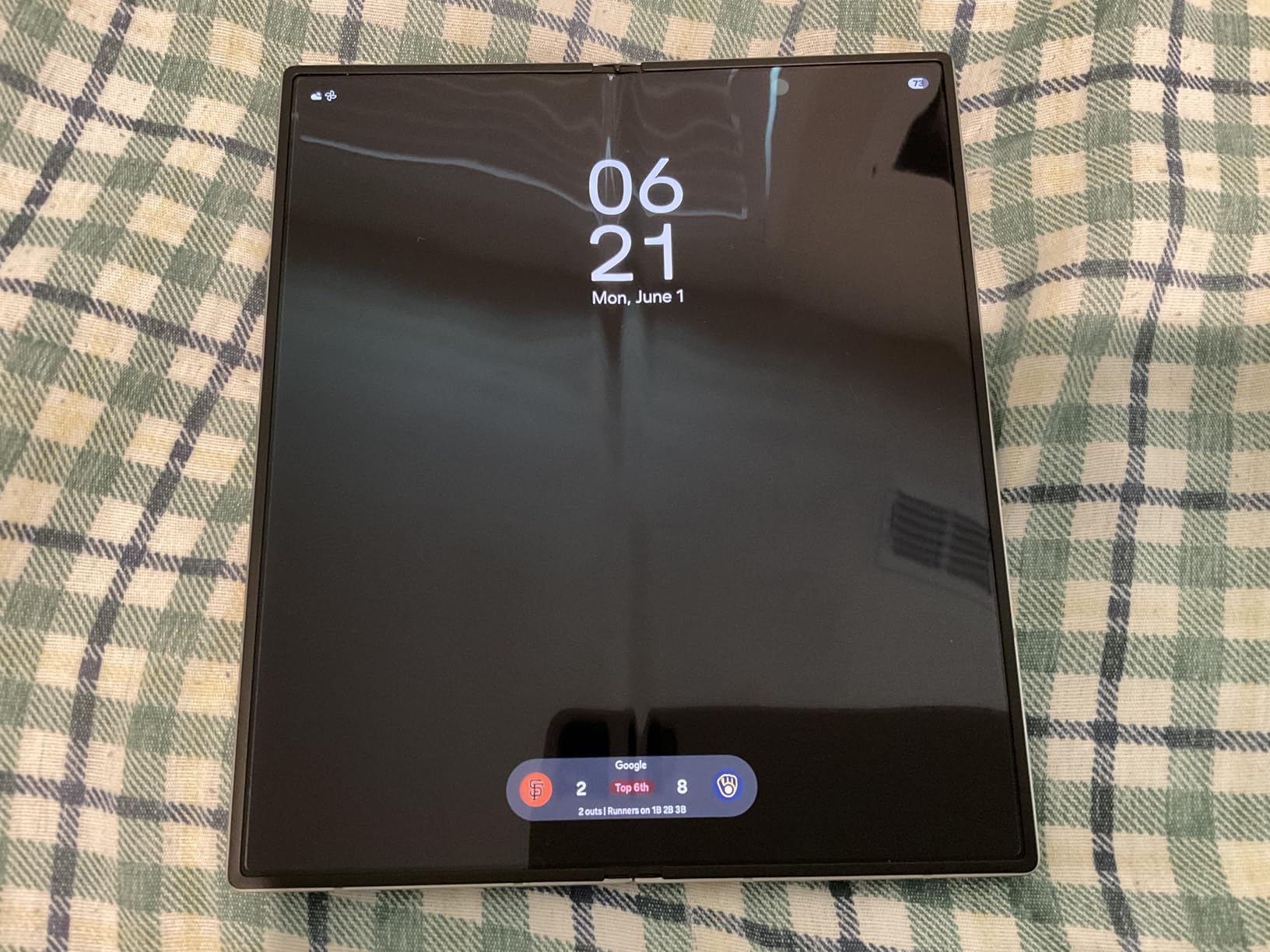 Samsung Galaxy Z Fold 6 Crafted Black, 256GB, Factory Unlocked (Renewed) customer photo 2