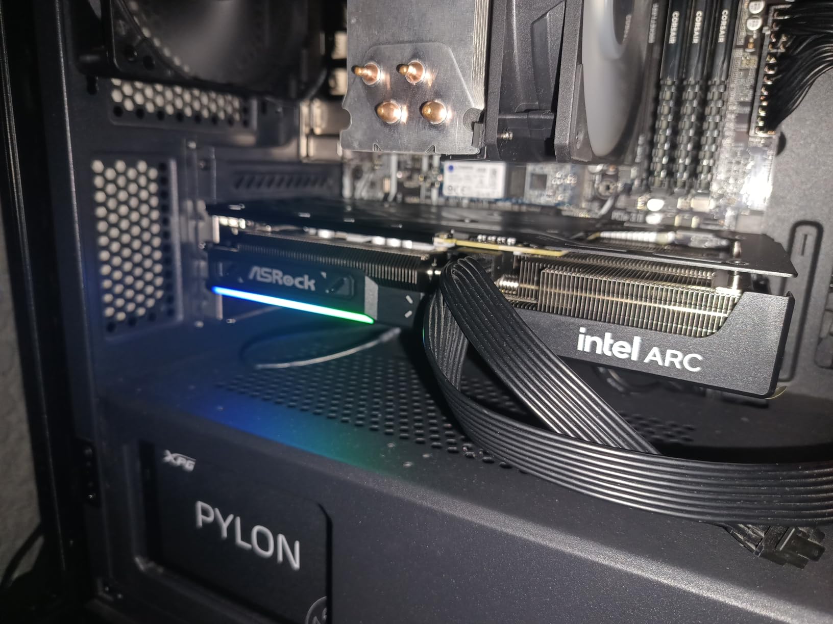 ASRock Intel Arc B580 Challenger 12GB OC Graphics Card, Xe2-HPG, 2740MHz GPU, 12GB GDDR6 192 Bits, PCIe 4.0, Dual Fans, 0dB Silent, DP 2.1, HDMI 2.1a customer photo 1