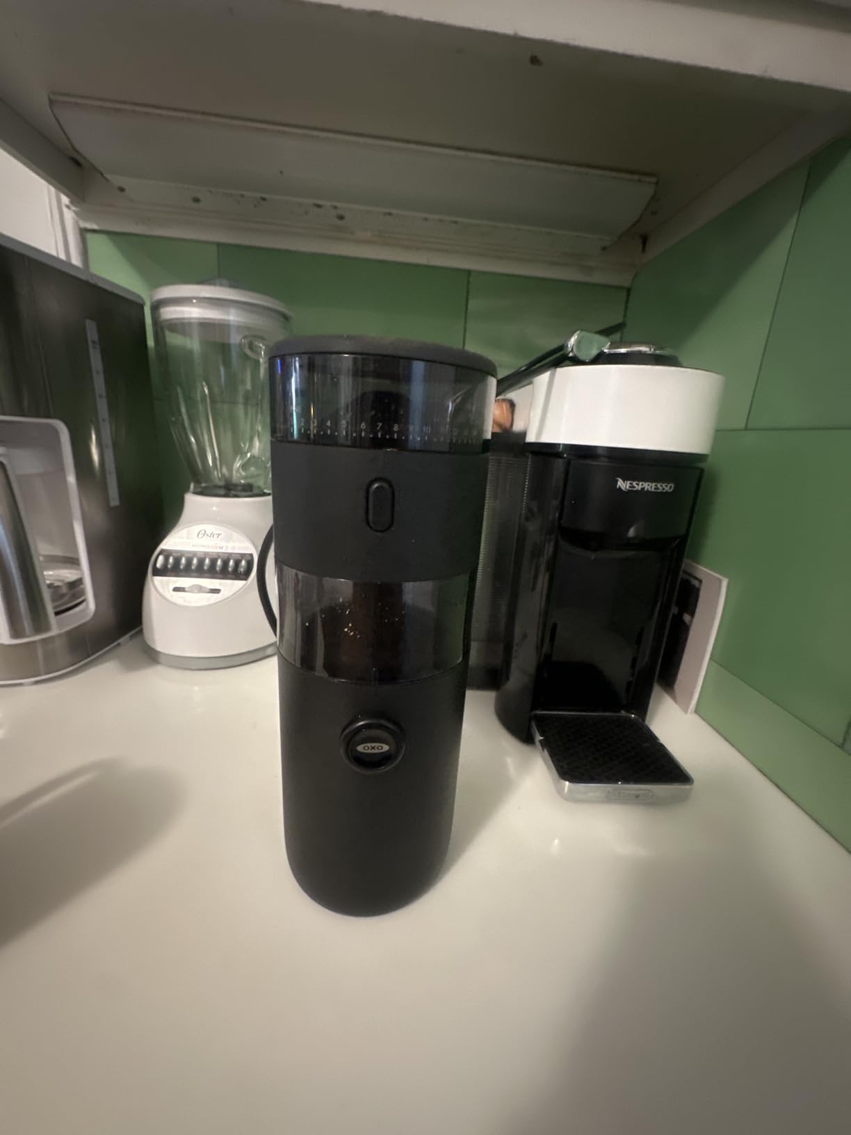 OXO Brew Compact Conical Burr Coffee Grinder customer photo 1