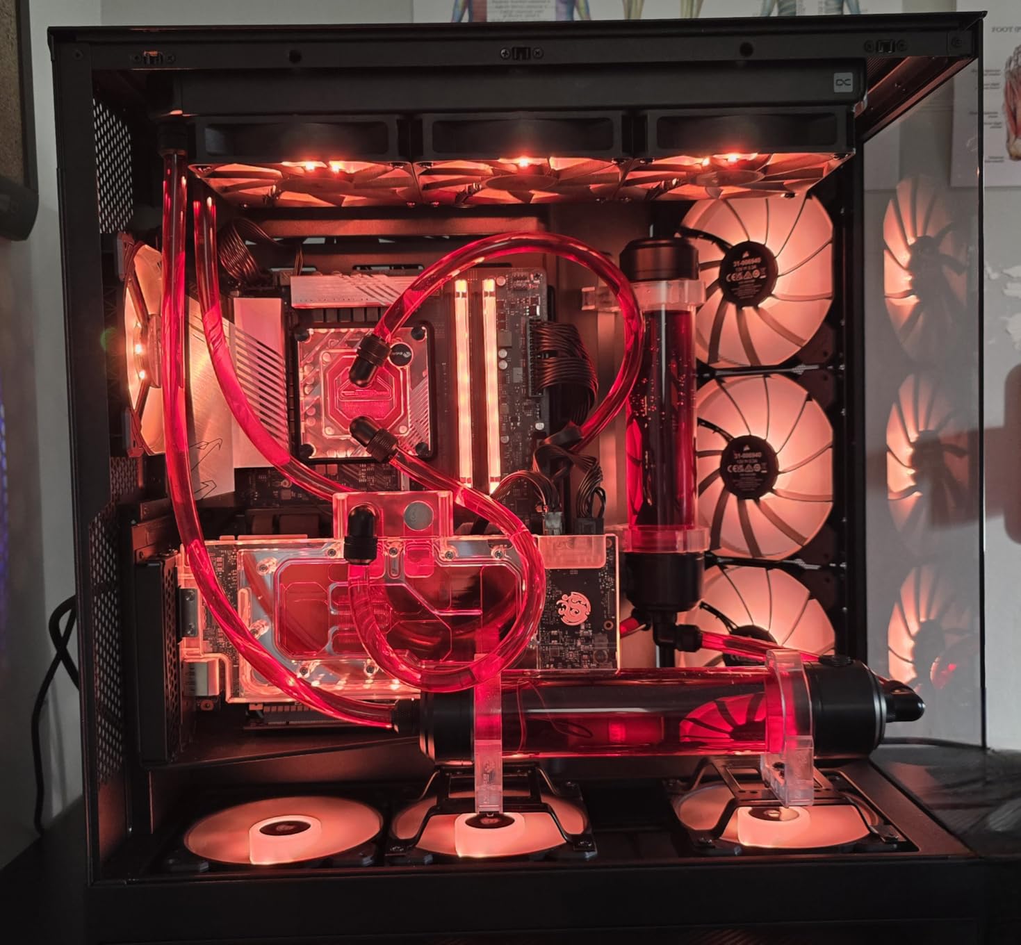 NZXT H9 Flow - Dual-Chamber ATX PC Case - Black customer photo 1