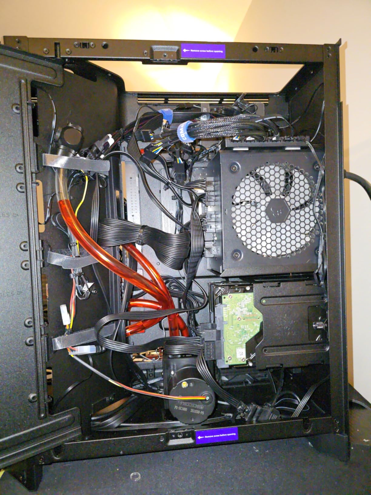NZXT H9 Flow - Dual-Chamber ATX PC Case - Black customer photo 2