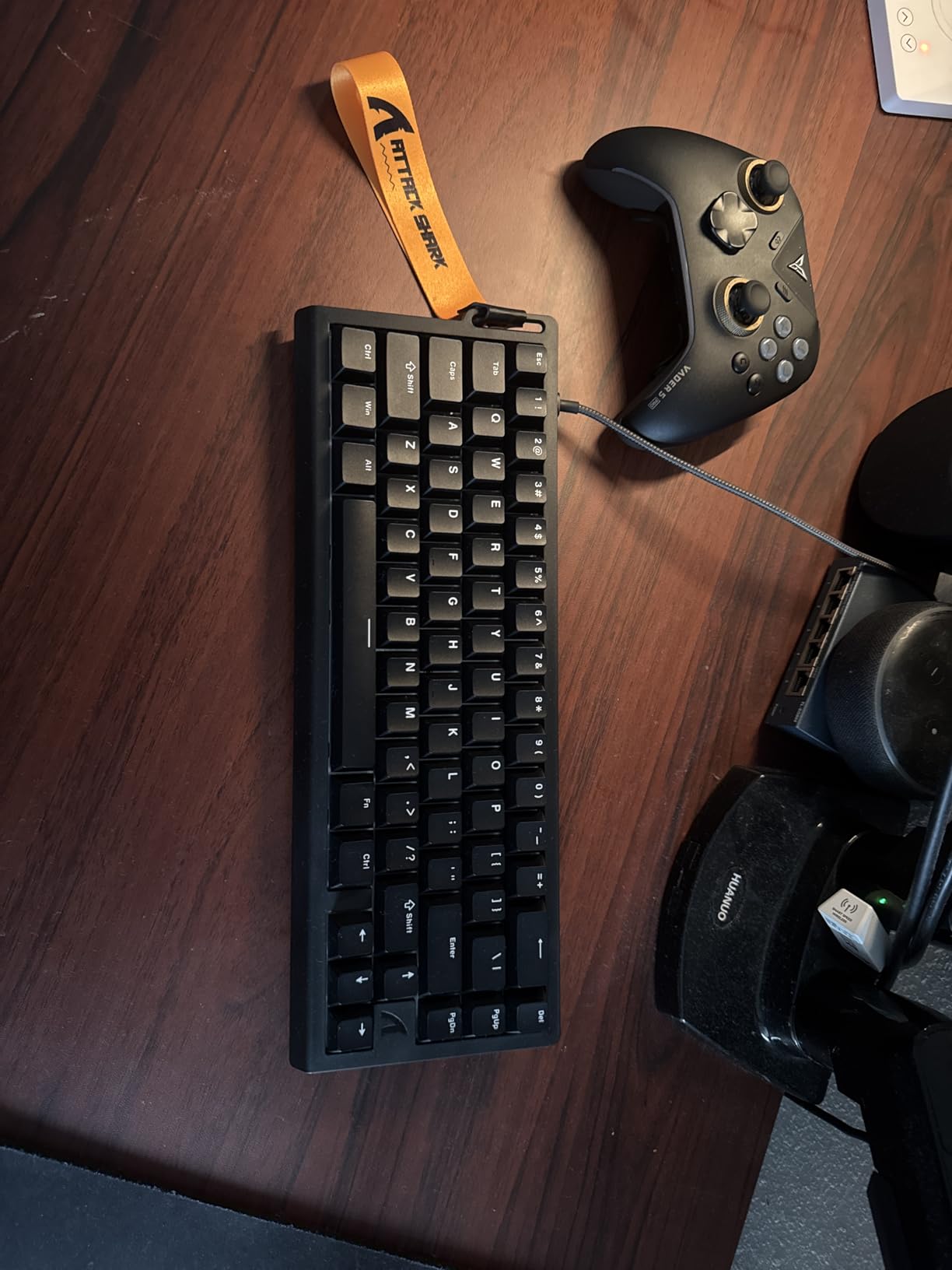 ATTACK SHARK X68 HE RT Mechanical Gaming Keyboard 60% Wired TKL-Black | Adjustable Actuation,Hall Effect Magnetic Switch,8KHz Polling Rate,RGB Backlit,Top Mount, Web Driver for PC Mac Esport Gamer customer photo 1