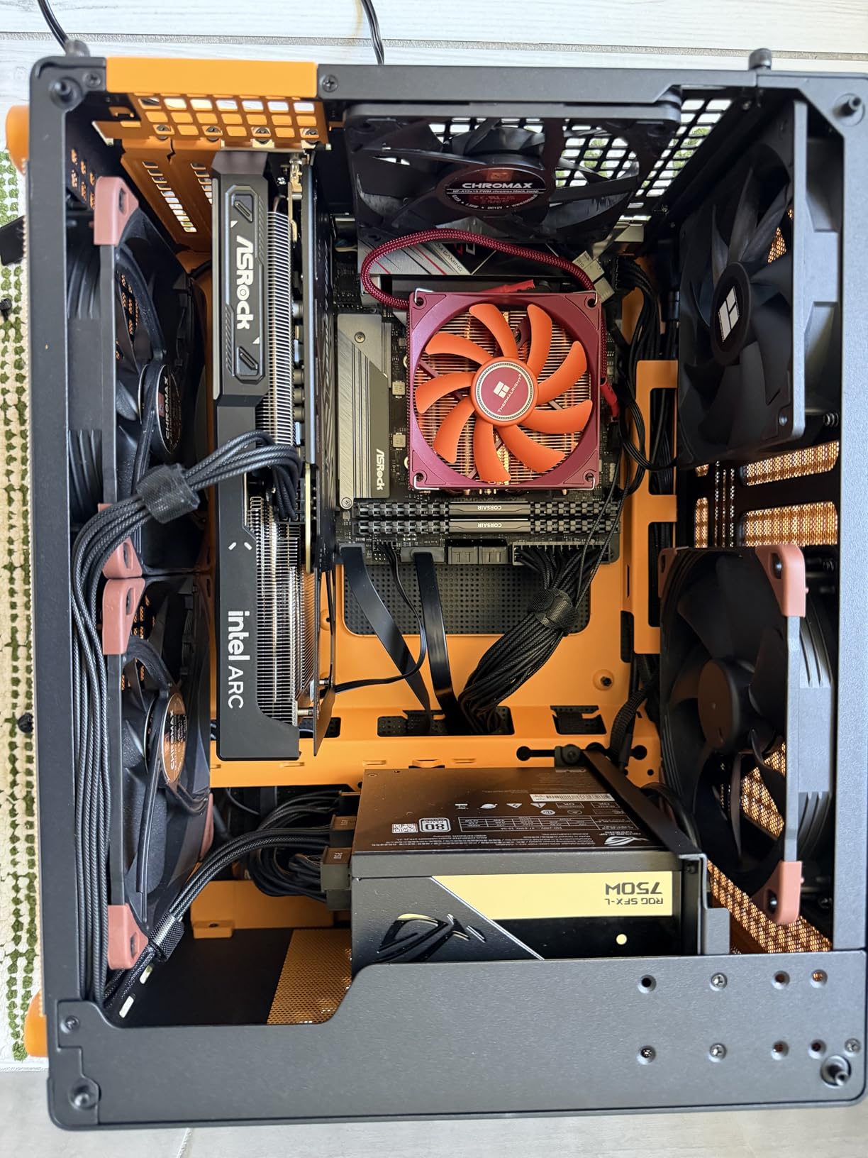 ASRock Intel Arc B570 Challenger 10GB OC GDDR6 Graphics Card, 2600 MHz GPU, 19 Gbps Memory, Dual Fan, Metal Backplate, HDMI 2.1a, DisplayPort 2.1, 0dB Cooling customer photo 1