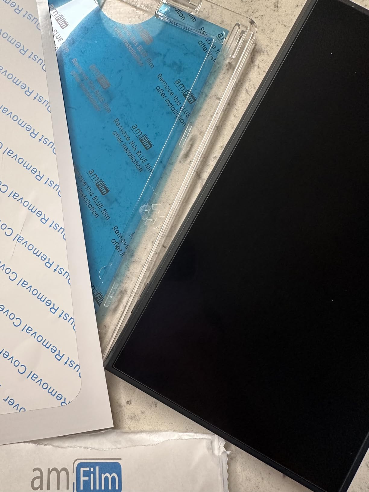 amFilm Auto-Alignment OneTouch for Nintendo Switch 2 Screen Protector [7.9