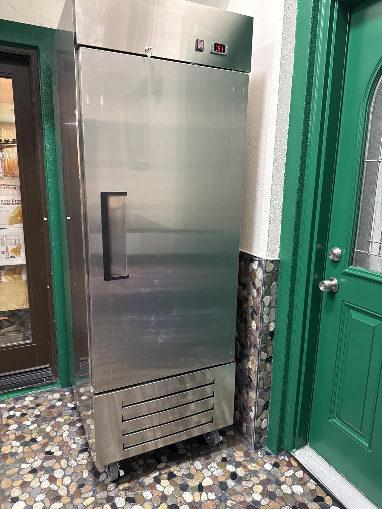 Tylza Commercial Refrigerator and Freezer Combo, 48