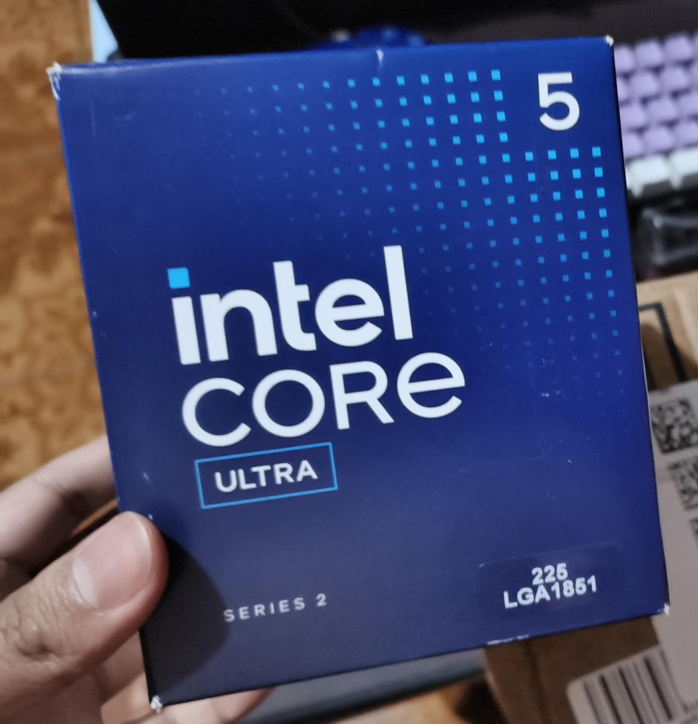 Intel Core Ultra 5 Desktop Processor 225 10 cores (6 P-cores + 4 E-cores) up to 4.9 GHz customer photo 1