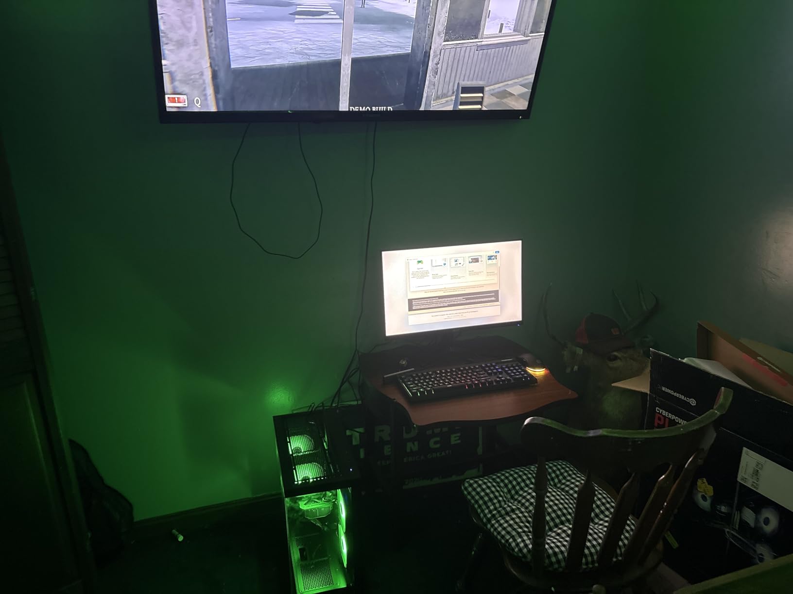 CyberPowerPC Gamer Xtreme VR Gaming PC, Intel Core i5-13400F 2.5GHz, GeForce RTX 5060 8GB, 16GB DDR5, 1TB PCIe 4.0 SSD, WiFi Ready & Windows 11 Home (GXiVR8060A40) customer photo 1