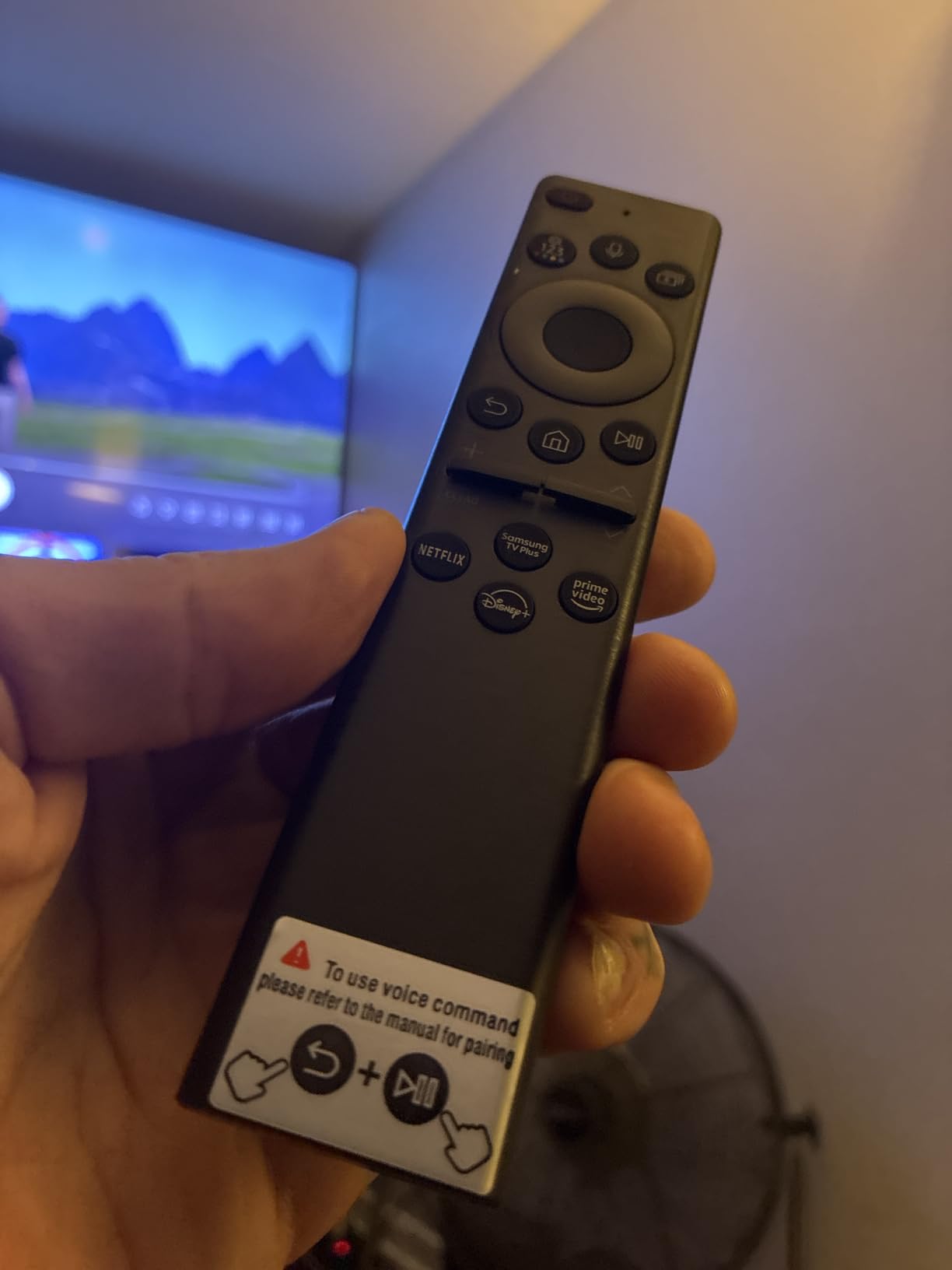 Replacement for Samsung Smart TV Remote Control, Rechargeable Samsung Solar TV Remote 2026-2019, Universal, Fast Charging, Solarcell, Free USB C Cable, Voice, Bluetooth customer photo 1