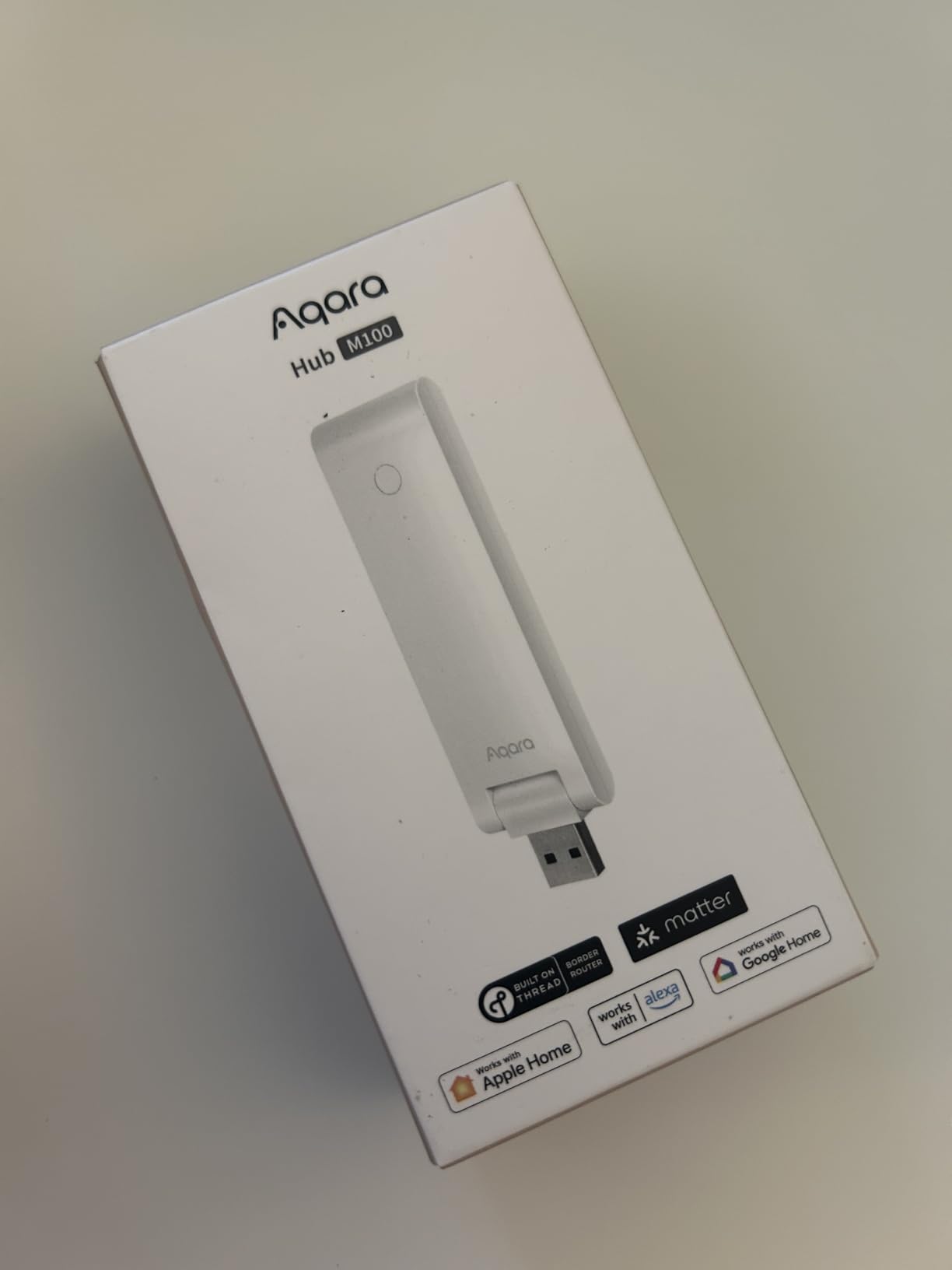 Aqara Smart Hub M100 for Home Automation, Matter Controller, Wi-Fi | Thread Border Router, Features Aqara Zigbee (Not Third-Party), Supports Apple HomeKit, Amazon Alexa, IFTTT, Home Assistant customer photo 2