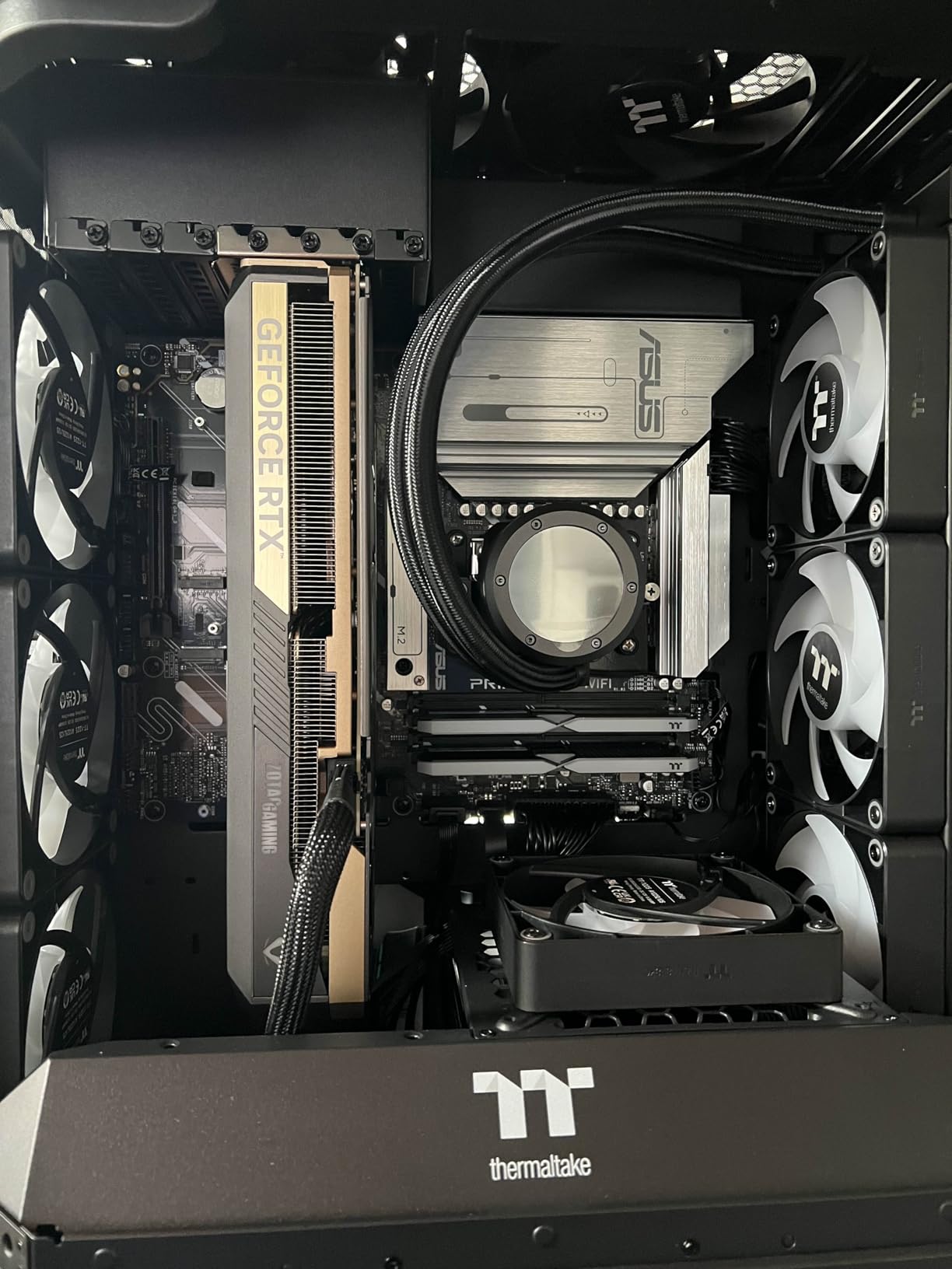 Thermaltake Reactor 9880 Gaming Desktop (AMD Ryzen™ 7 9800X3D, ToughRam 32GB DDR5 6400MT/s RGB Memory, NVIDIA® GeForce RTX™ 5080, 2TB NVMe M.2, WiFi, Windows 11) T6BK-X870-580-LCS customer photo 2