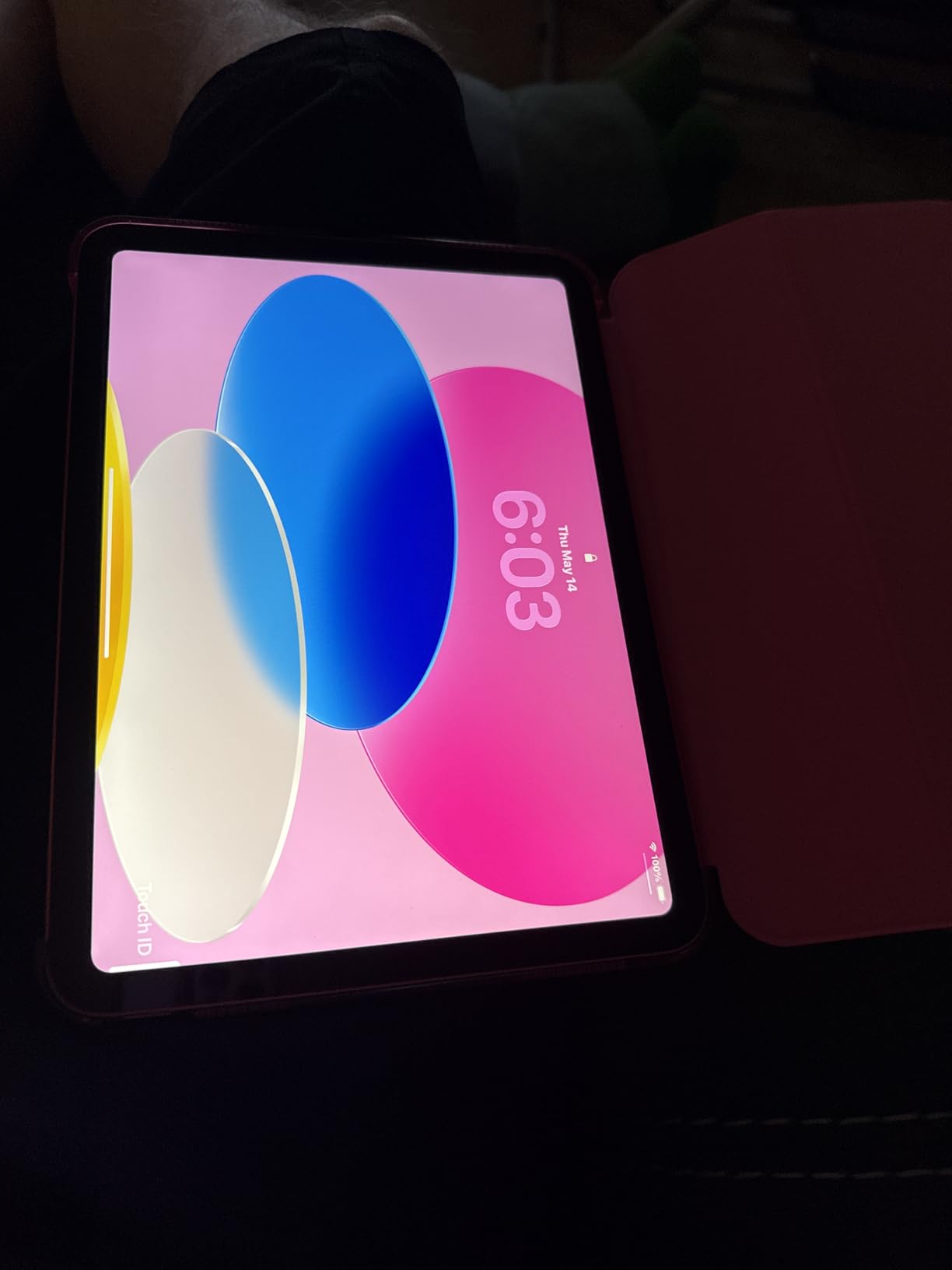 Apple iPad 11-inch: A16 chip, 11-inch Model, Liquid Retina Display, 128GB, Wi-Fi 6, 12MP Front/12MP Back Camera, Touch ID, All-Day Battery Life - Blue customer photo 1
