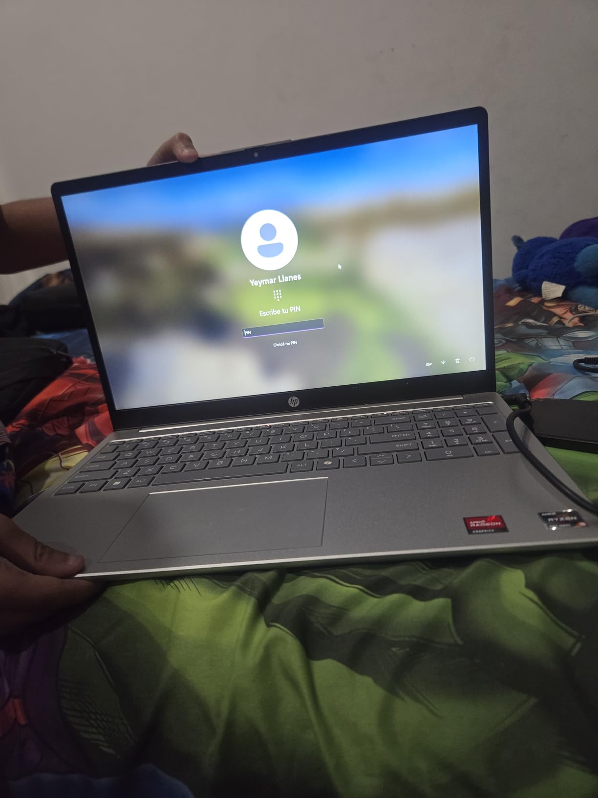 HP 15.6 inch Laptop, HD Touchscreen Display, AMD Ryzen 3 7320U, 8 GB RAM, 128 GB SSD, AMD Radeon Graphics, Windows 11 Home in S Mode, Natural Silver, 15-fc0099nr customer photo 2
