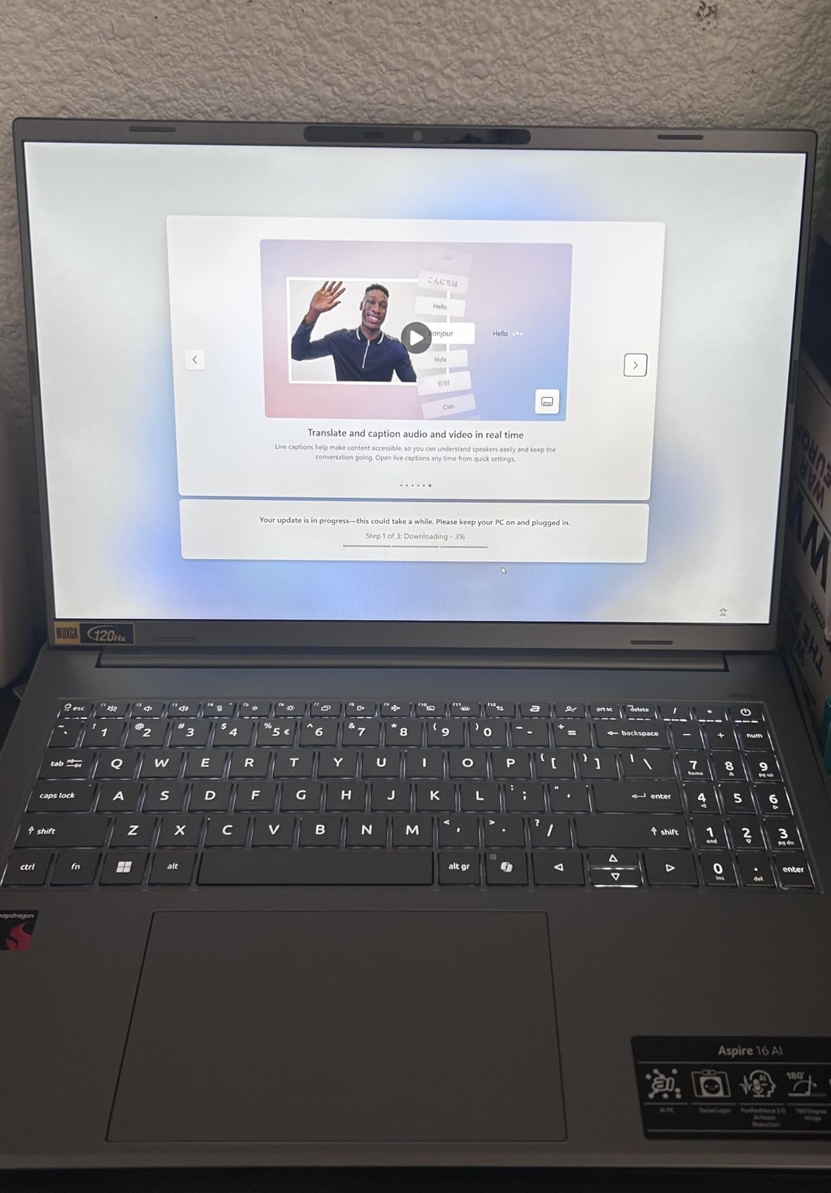 Acer Aspire 16 AI Copilot+ PC, 16