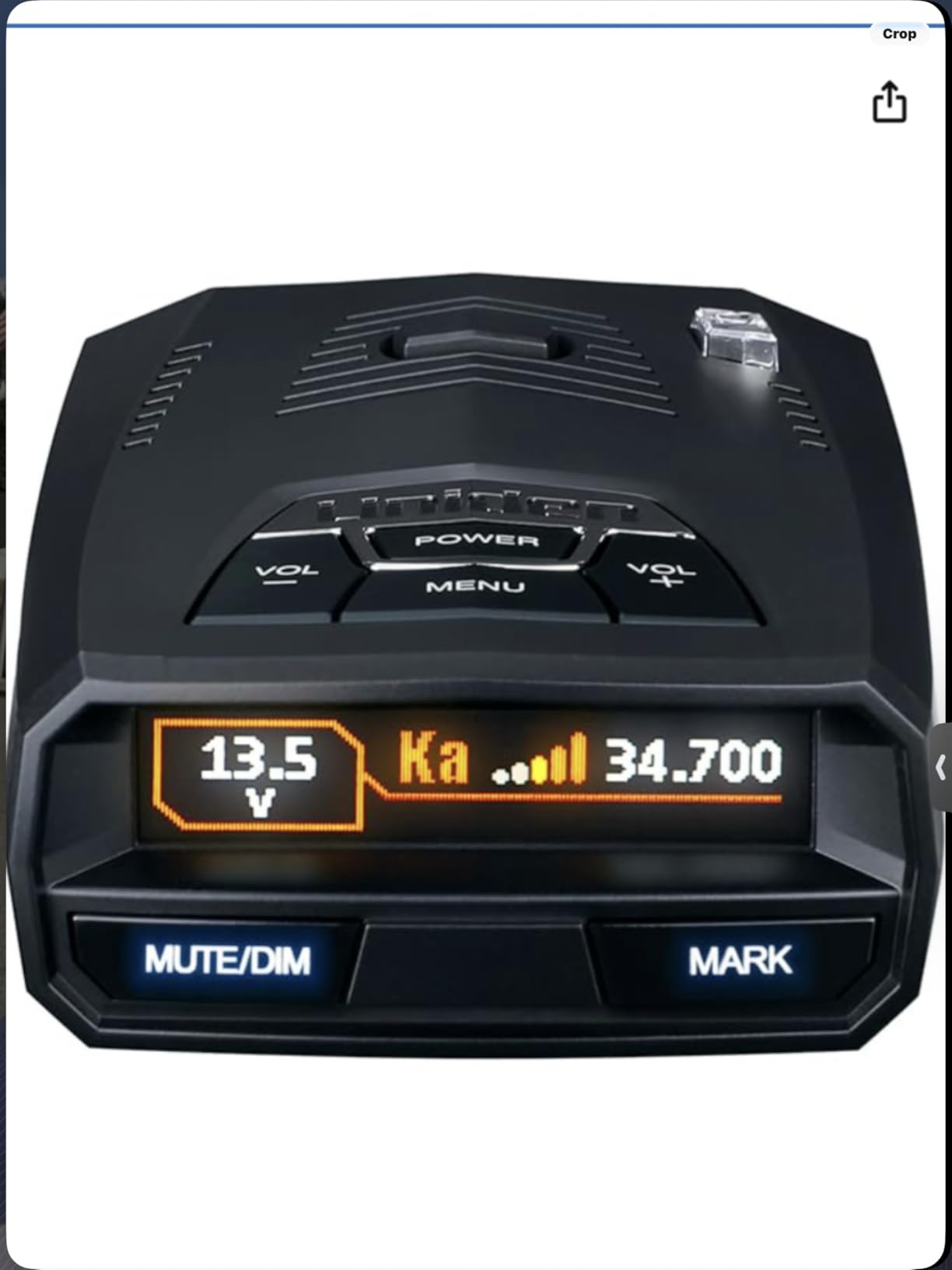 Uniden R4W (new Model) Extreme Long-Range Laser/Radar Detector, Record Shattering Performance, 360deg Awareness, Built-in GPS, Wi-Fi, Bluetooth, Voice Alerts, Red Light & Speed Cameras, R/TACH App customer photo 2