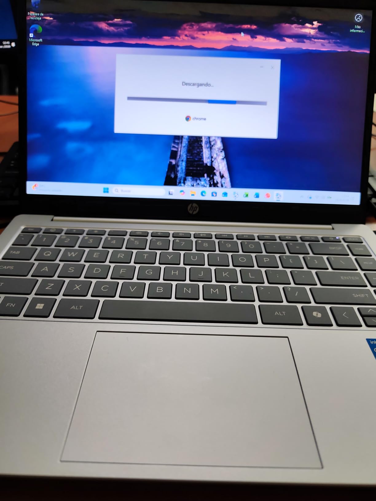 HP 14 inch Laptop, HD Display, Intel Core i3-N305, 8 GB RAM, 256 GB SSD, Intel UHD Graphics, Windows 11 Home in S Mode, Natural Silver, 14-ep0299nr customer photo 2