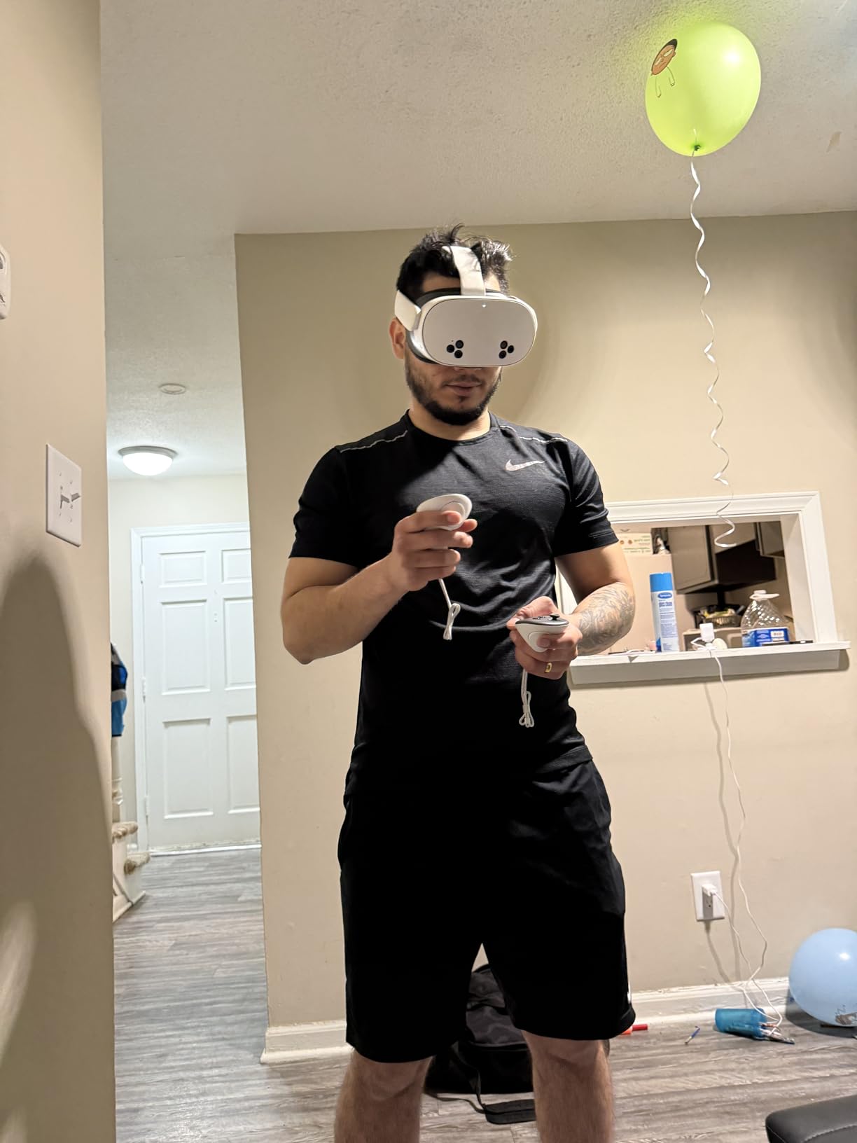 Meta Quest 3S 128GB | VR Headset - Thirty-Three Percent More Memory - Virtual Reality Without Wires - Access to 40+ Games with a 3-Month Trial of Meta Horizon+ Included (Renewed Premium) customer photo 1