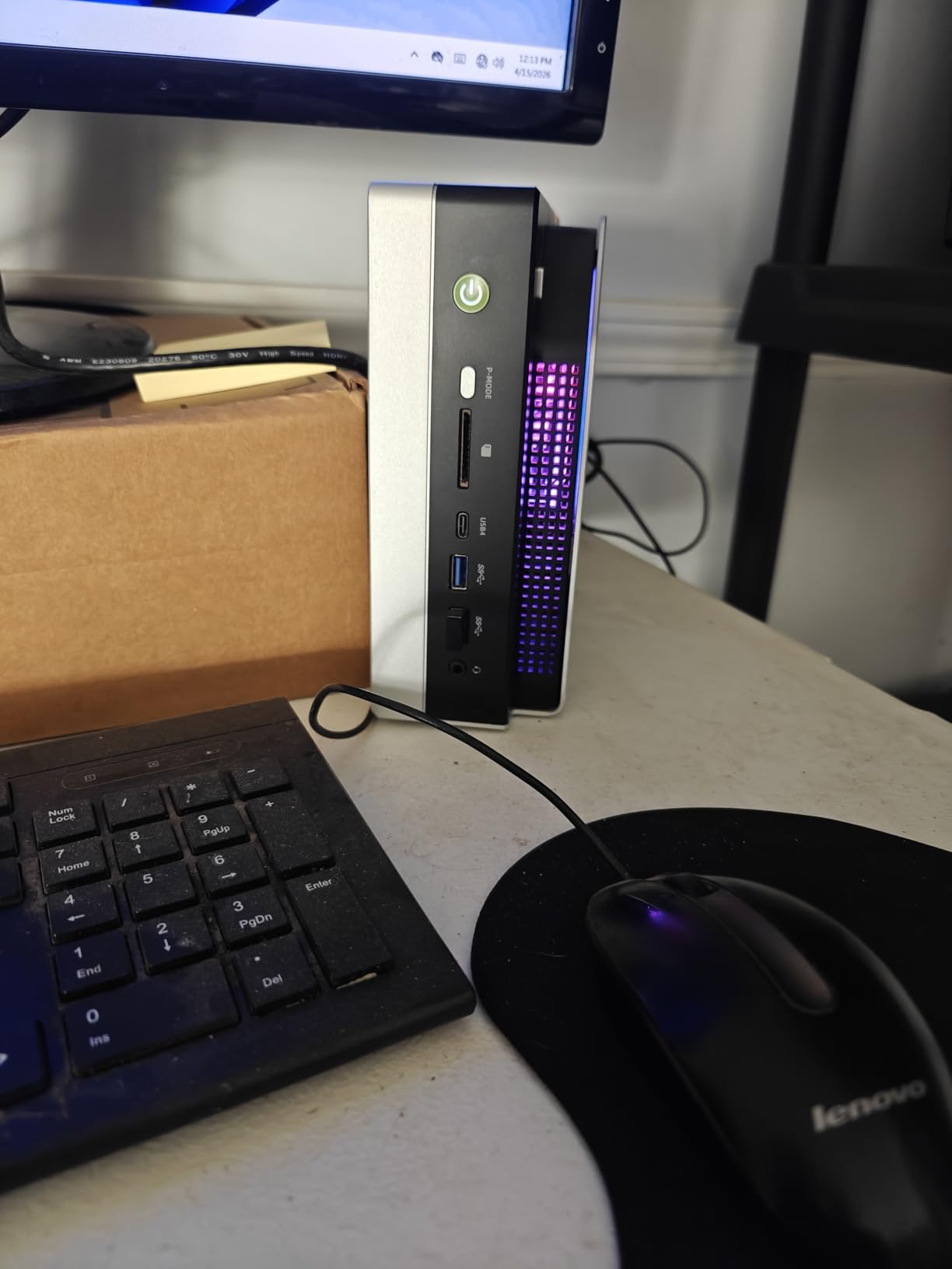 GMKtec EVO-X2 AI Mini PC Ryzen AI Max+ 395 (up to 5.1GHz) Mini Gaming Computer, 128GB LPDDR5X 8000MHz, 2TB PCIe 4.0 SSD, Quad Screen 8K Display, WiFi 7 & USB4, SD Card Reader 4.0 customer photo 1