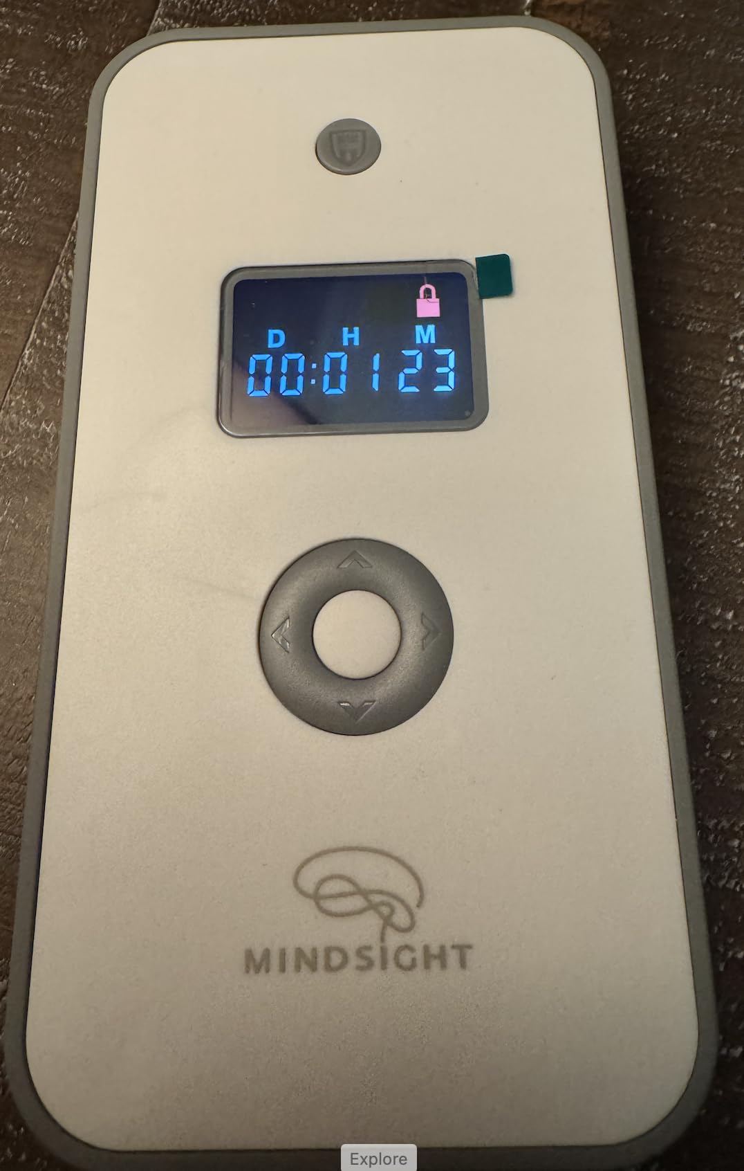 Mindsight Personal Timed Lock Box | Unplug from Phones and Other Small Distractions | 3 Modes based on Willpower | Easy to Use | Out of Sight ~ Out of Mind | Boost Your Mental Wellness customer photo 2