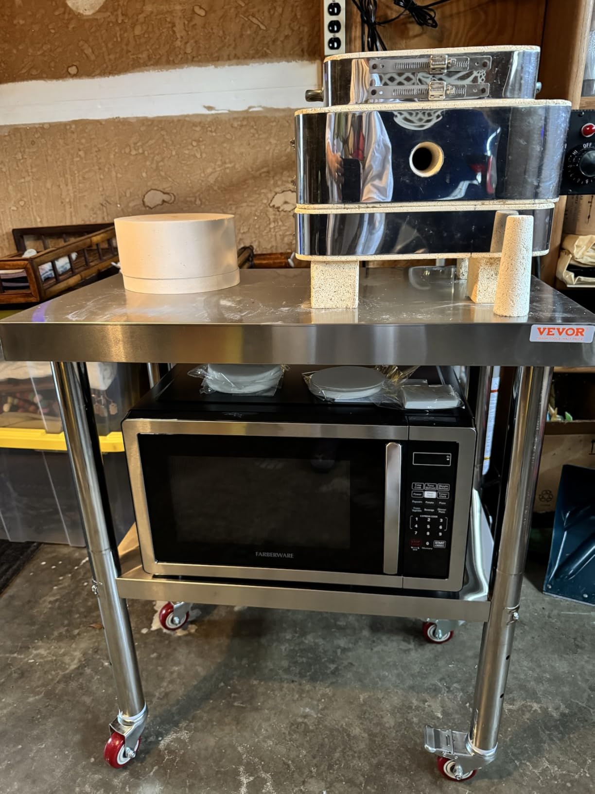 Professional Large Microwave Kiln for Glass Fusing with 50 Sheets Kiln Papers Glass Fusing DIY Crafts Supplies Jewelry Making customer photo 2