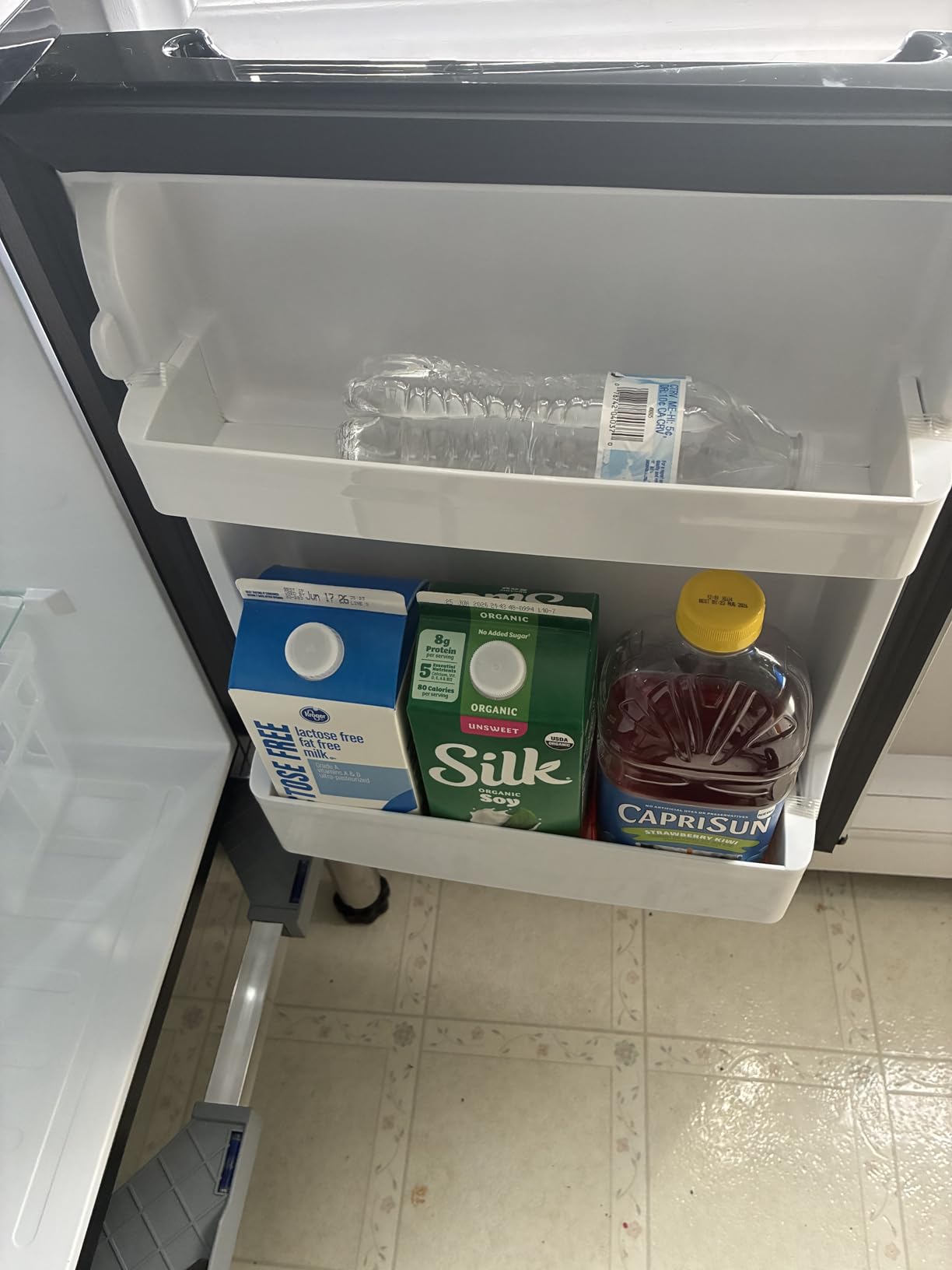 EUHOMY 7.4 Cu.Ft. Refrigerator with Freezer, 2 Door Fridge, Adjustable Thermostat, Silver customer photo 2