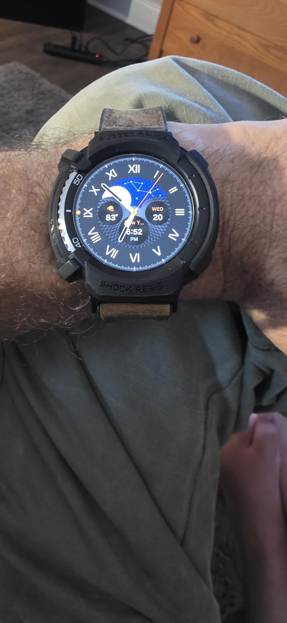 Samsung Galaxy Watch 8 Classic (2025) 46mm LTE Smartwatch, Cushion Design, Rotating Bezel, Quick Button, Sleep Coaching, Running Coach, Energy Score, White [US Version, 2 Yr Warranty] customer photo 1