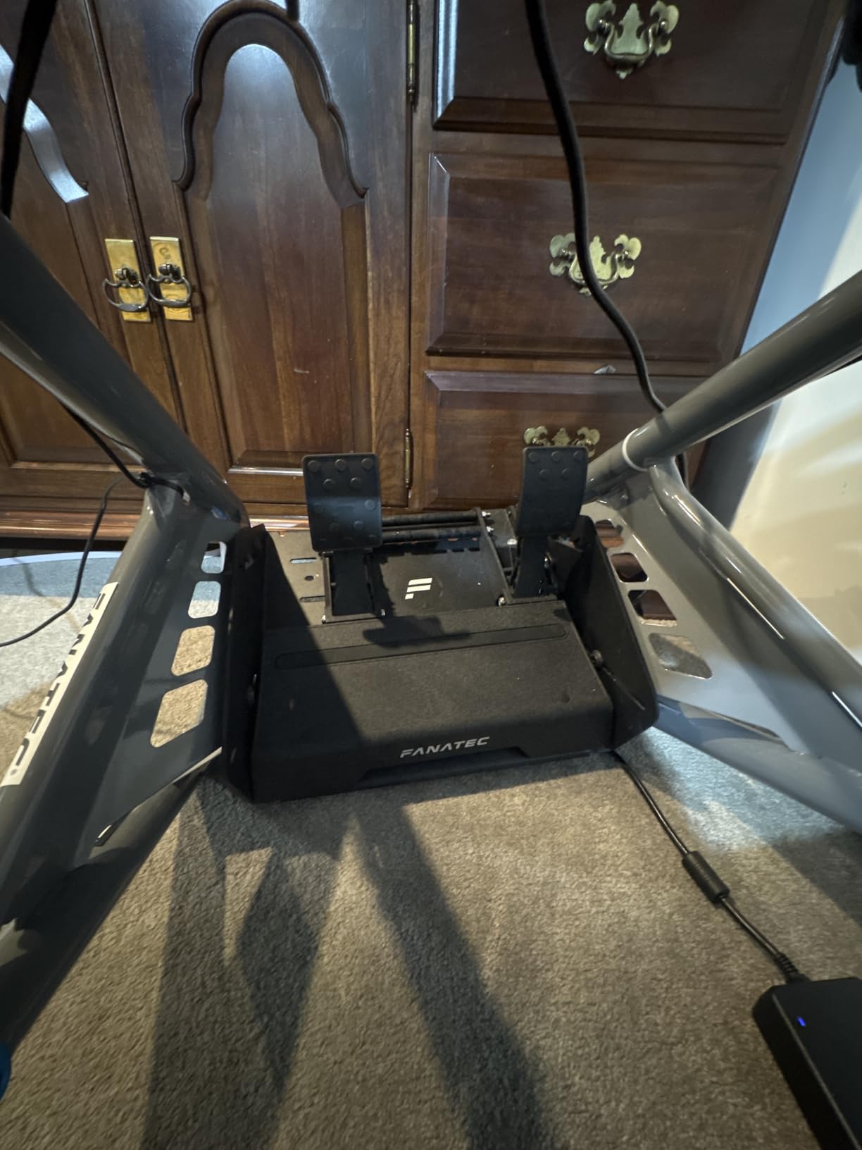 Fanatec Sim Racing CSL Elite Pedals V2 - 3-Pedal Set, Dual-Stage Load Cell Brake System customer photo 1