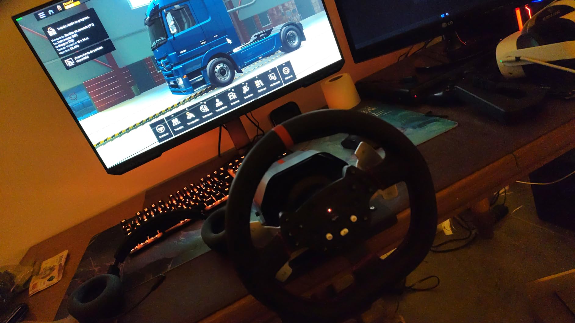 PXN V10 Ultra Direct Drive Racing Wheel, 3.2Nm Force Feedback, Hall Effect Metal Pedals customer photo 1