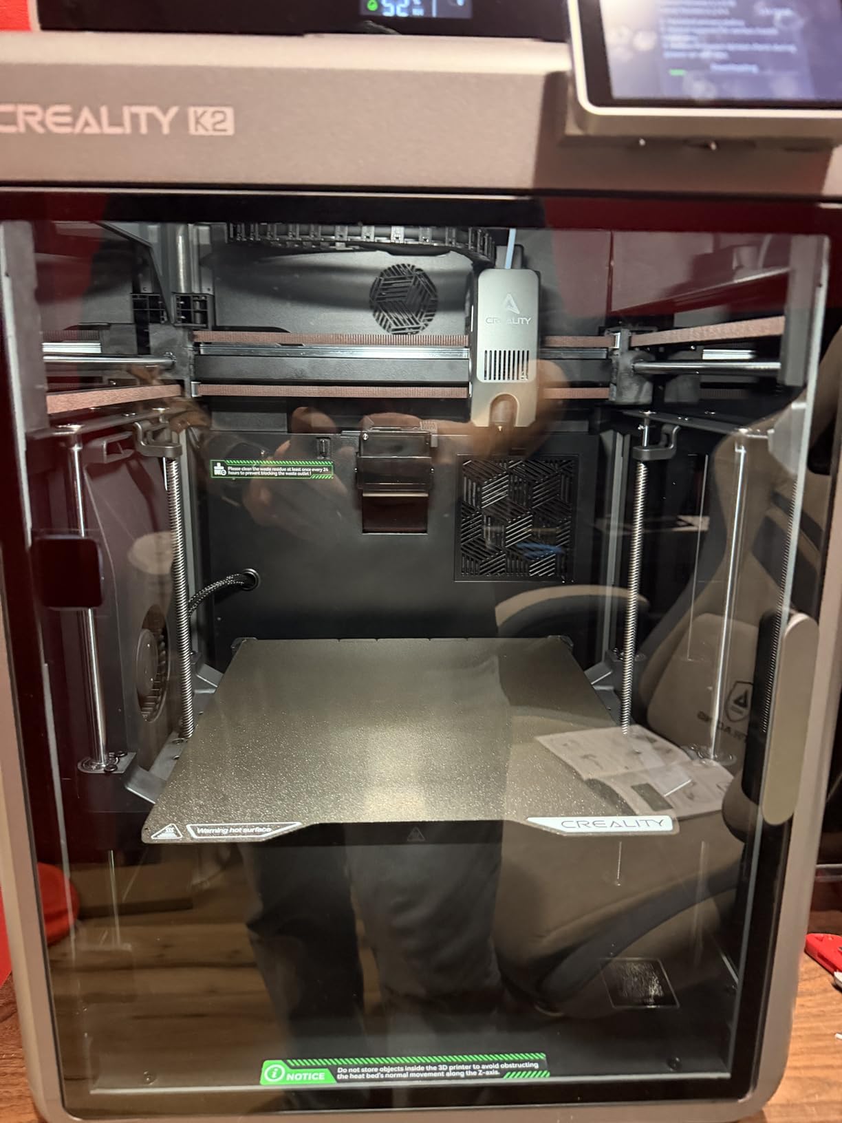 Creality K2 Combo (A) 3D Printer, Multicolor Printing with CFS, 600mm/s Printing Speed, 95% Pre-Assemble, Smart Al Camera & Auto Leveling, Next-Gen Direct Drive Extruder, Build Volume 260x260x260mm customer photo 2