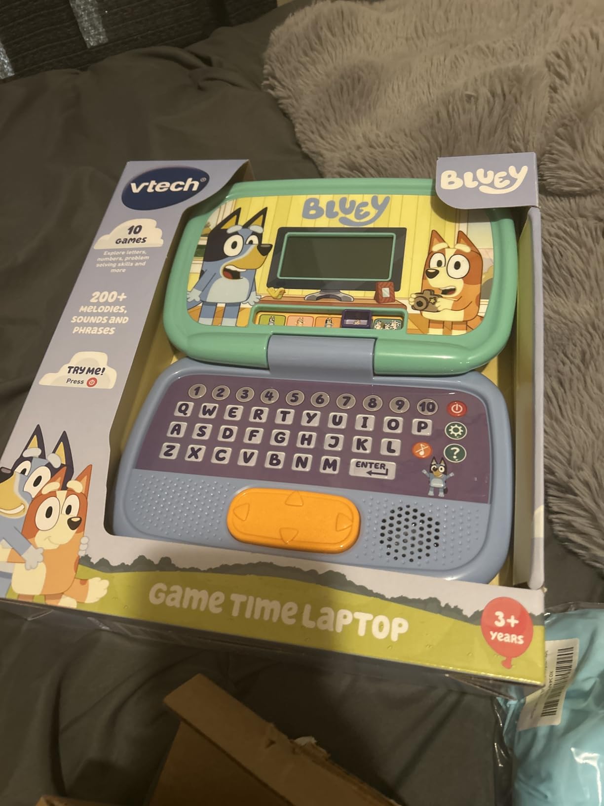 VTech Bluey Game Time Laptop customer photo 1