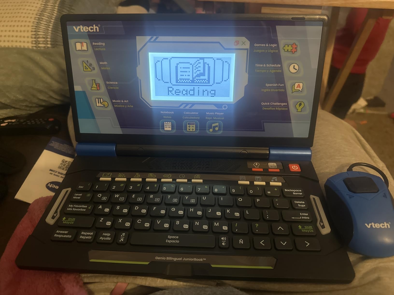 VTech Genio Bilingual JuniorBook Learning Laptop for Kids customer photo 1