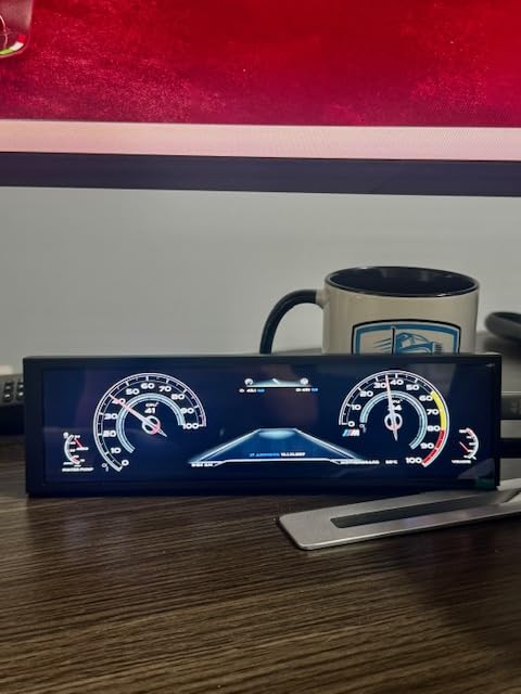 8.8 Inch FHD Computer Secondary Screen IPS 1920x480 LCD Display Monitor with Casing for Windows macOS Aida64 CPU GPU Temp Monitor customer photo 2