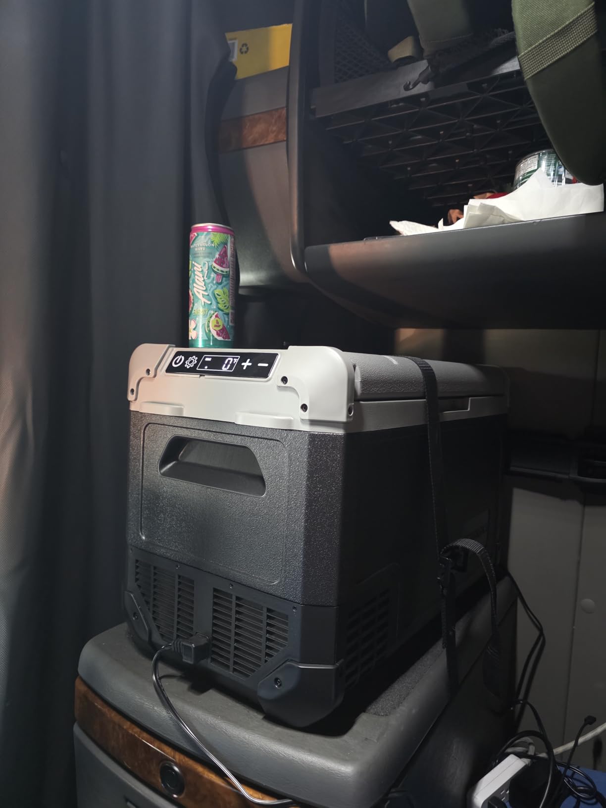 12V Car Refrigerator, 32QT Portable Freezer Compressor Cooler with Reversible Door, 100-240V AC / 12V / 24V DC Powered, for Truck Van RV Camper SUV Travel Camping Road Trips Tailgating,-4F-50F customer photo 1